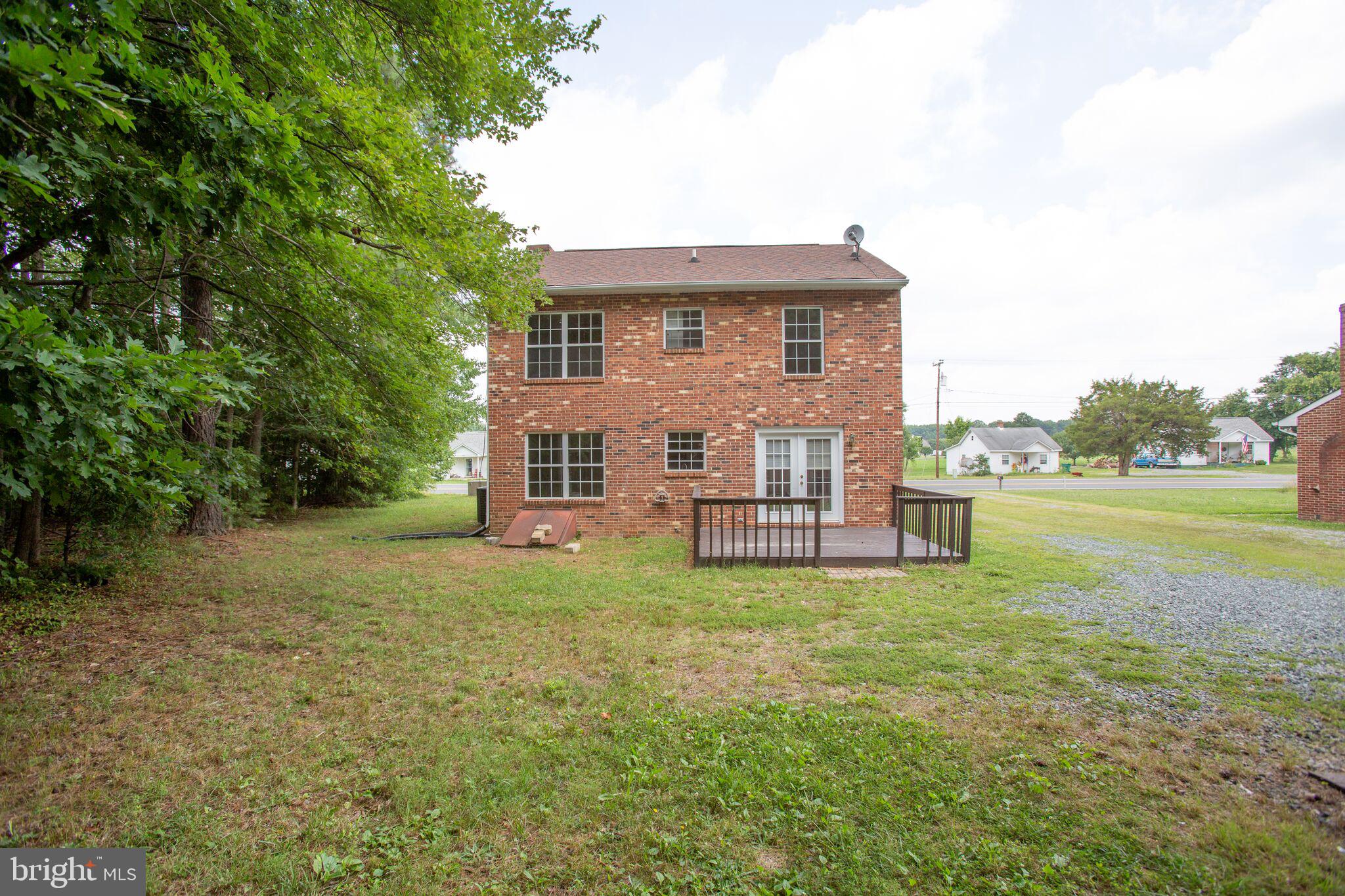 355 Ferry Road Fredericksburg, VA 22405 - Photo 3 of 19 Back of Home Yard and Deck