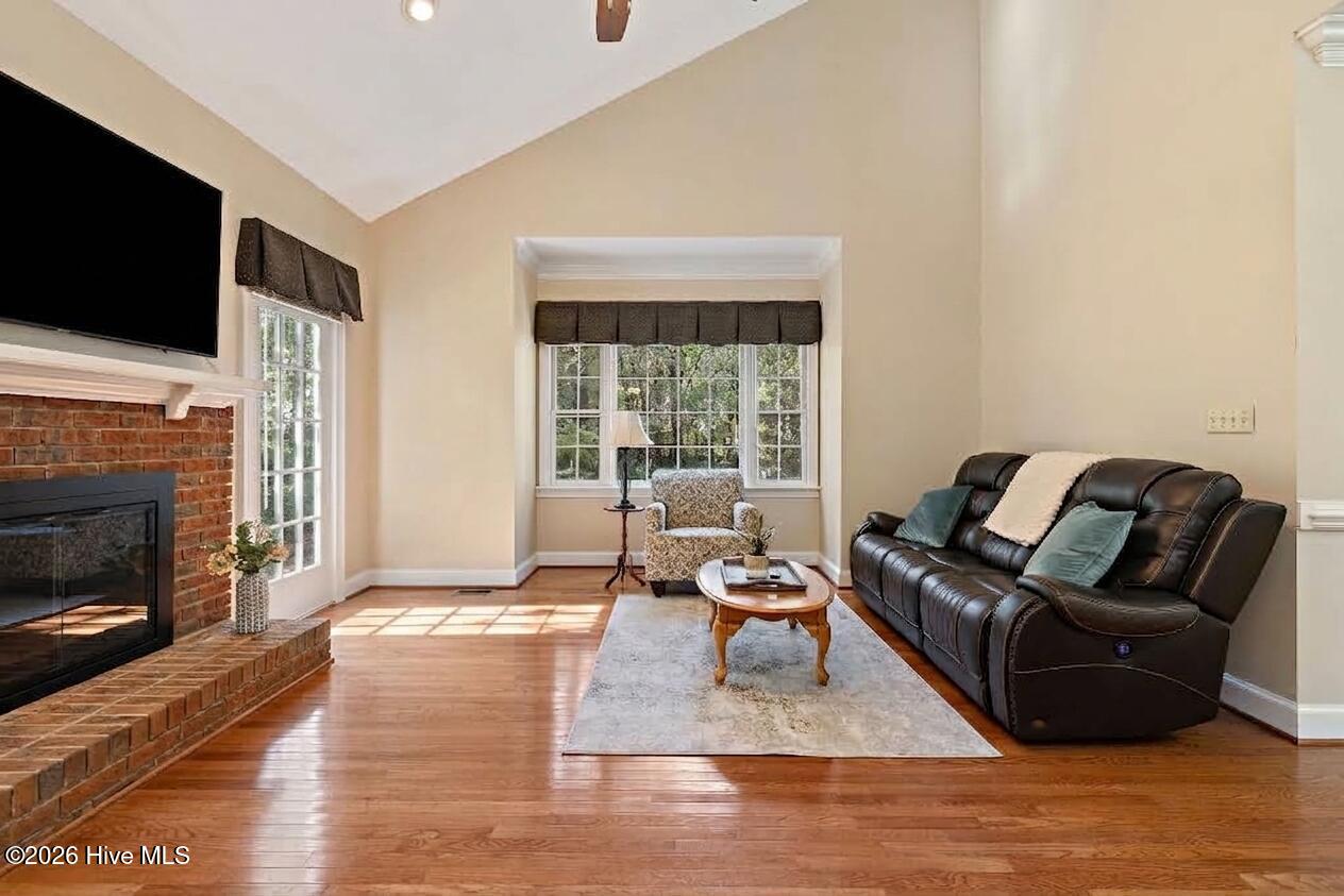 8407 Wycombe Lane Raleigh, NC 27615 - Photo 4 of 18 Vaulted ceilings and lots of natural light!