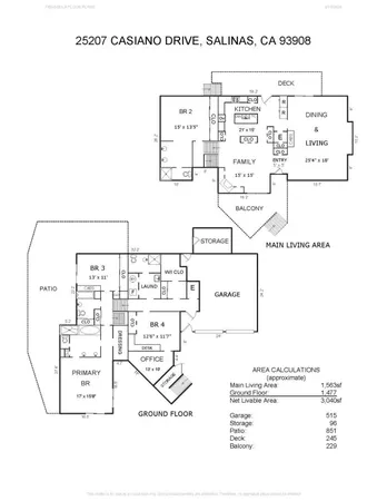 $1,495,000 | 25207 Casiano Drive, Salinas, CA 93908
