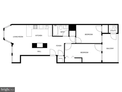 a picture of a floor plan