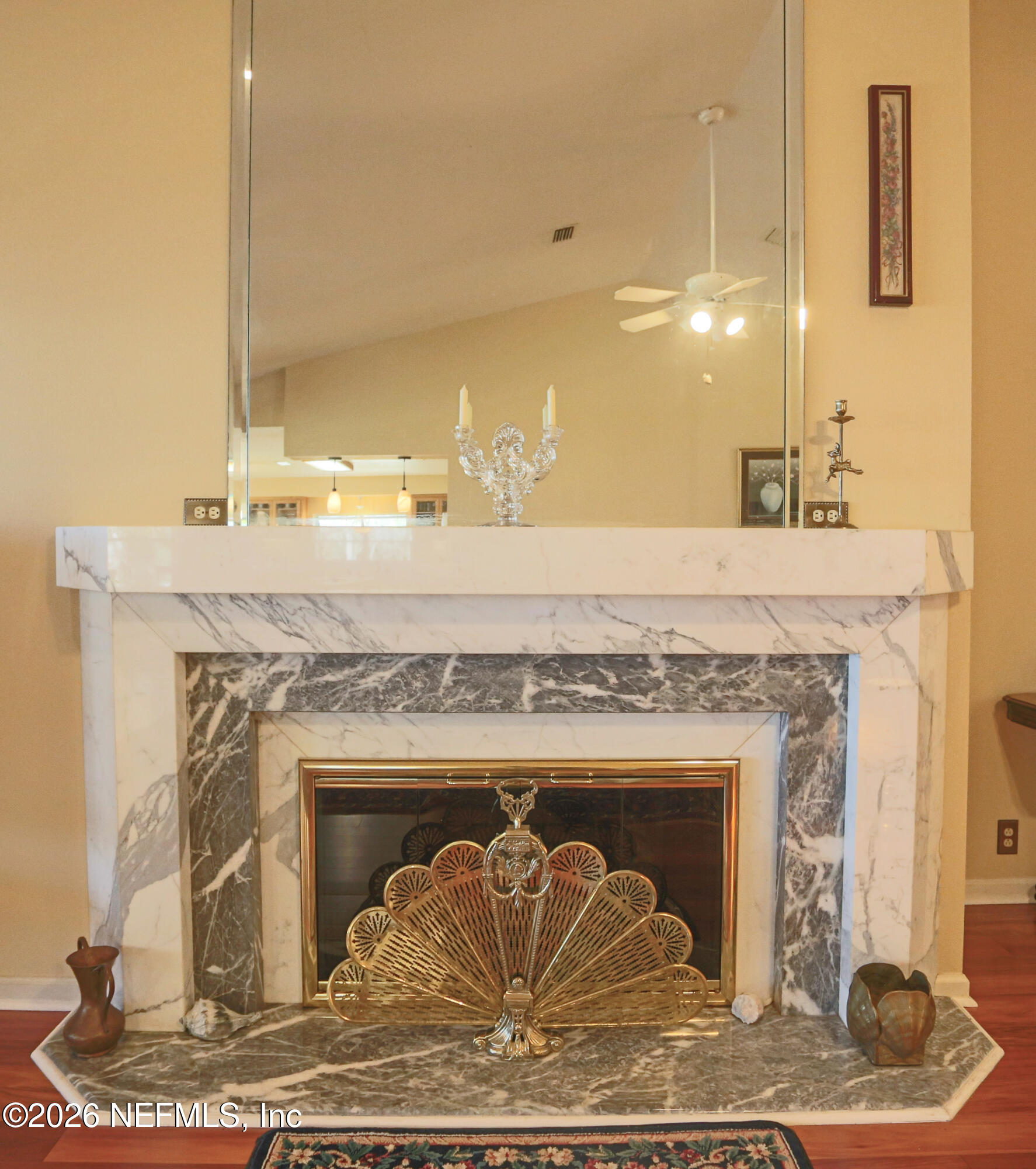 524 Cedar Creek Road Palatka, FL 32177 - Photo 17 of 82 Living Room Fireplace