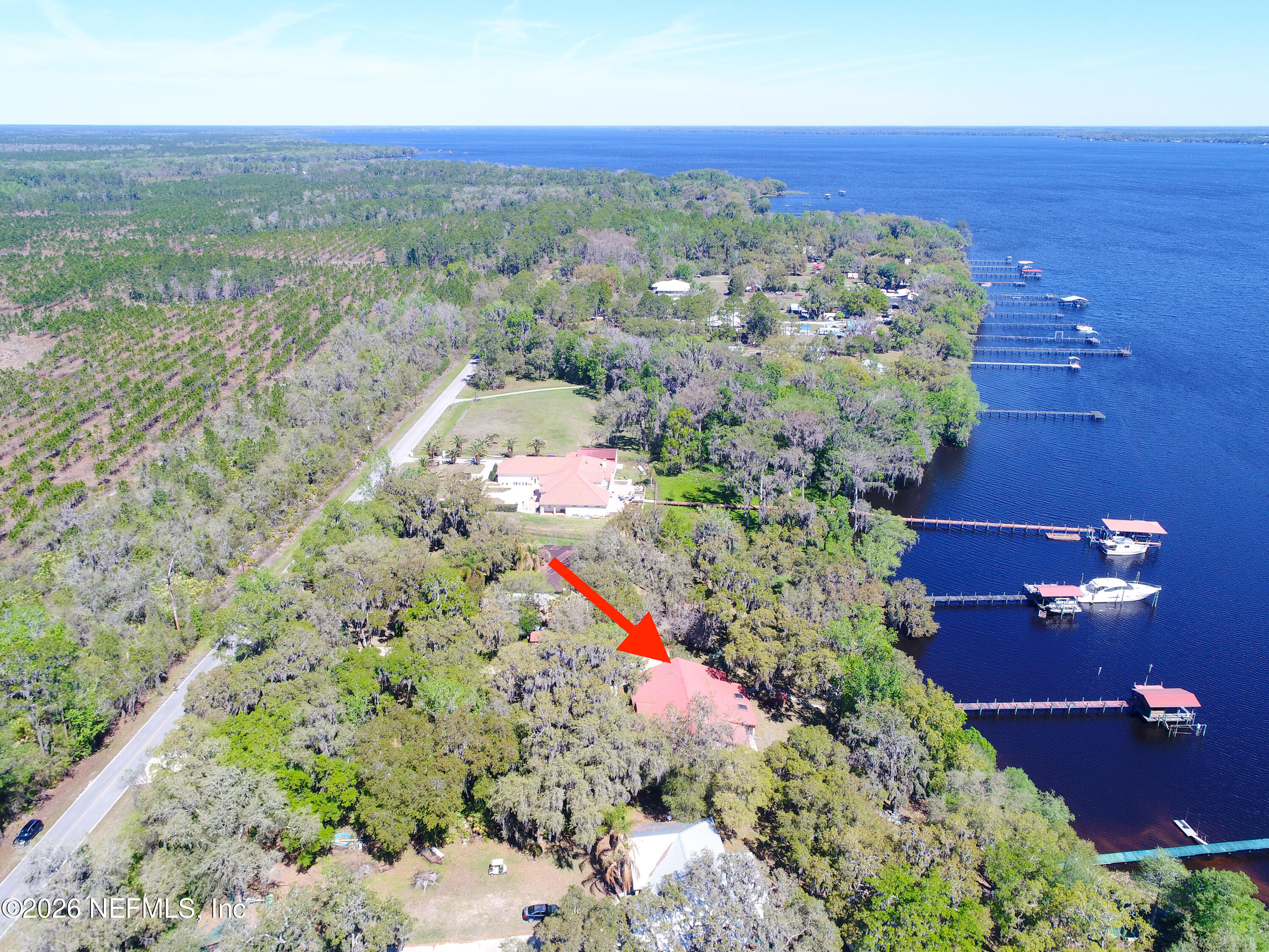 524 Cedar Creek Road Palatka, FL 32177 - Photo 51 of 82 Aerial with Location