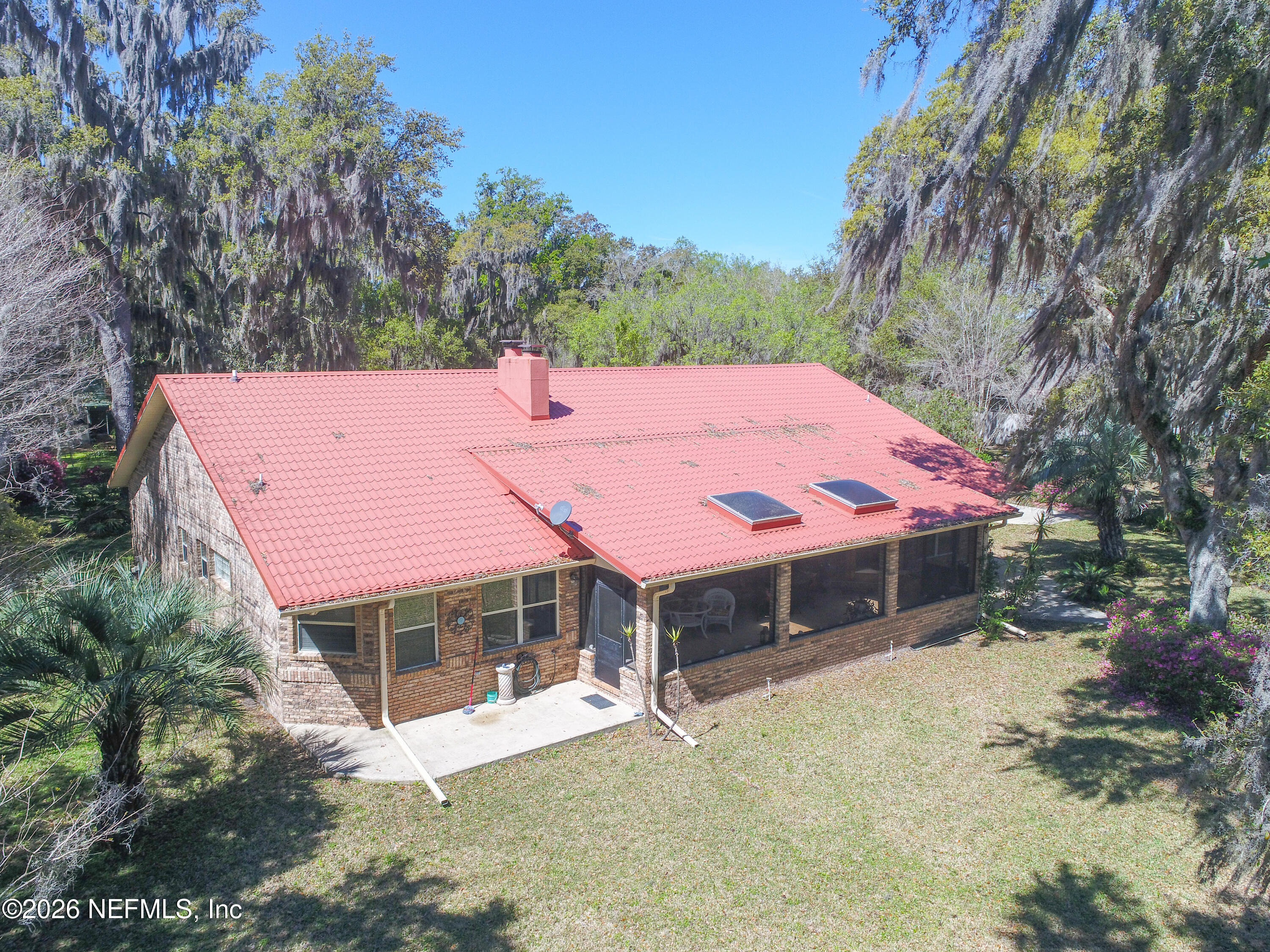 524 Cedar Creek Road Palatka, FL 32177 - Photo 56 of 82 Aerial - Back of home
