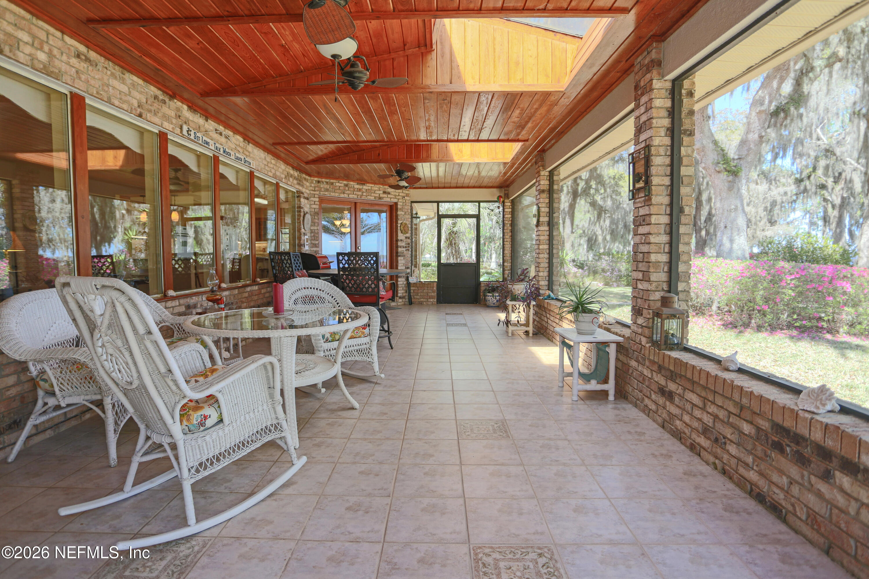 524 Cedar Creek Road Palatka, FL 32177 - Photo 62 of 82 Screened Back Porch