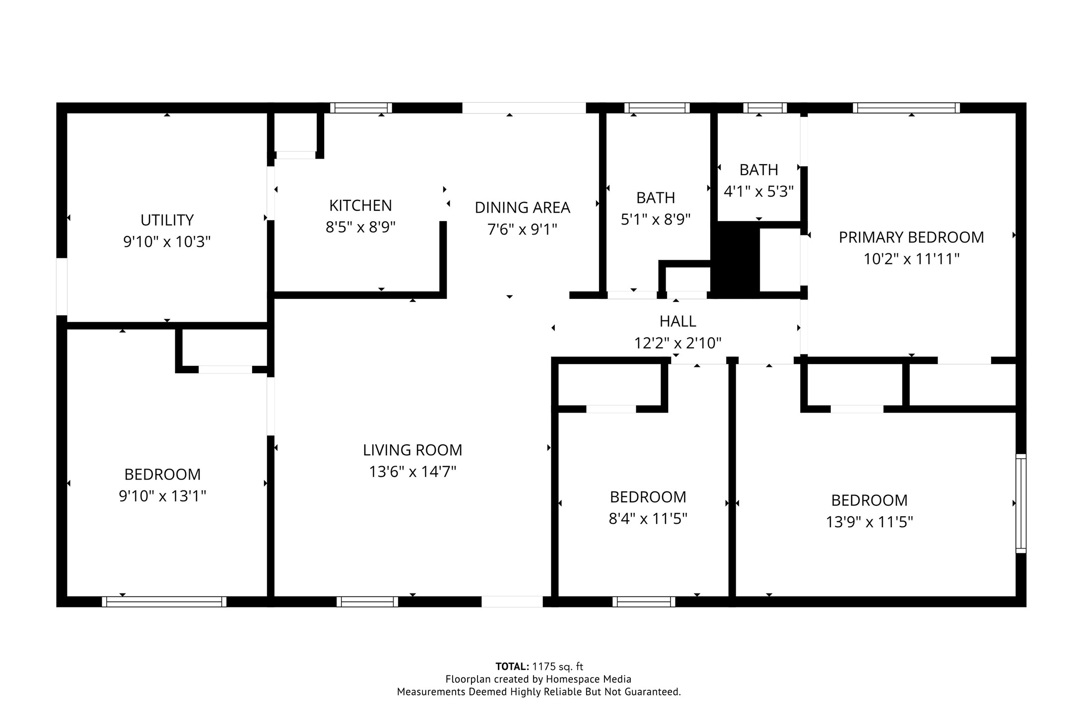 9802 Lum Lane Houston, TX 77078 - Photo 44 of 45 Floor plan of primary home!