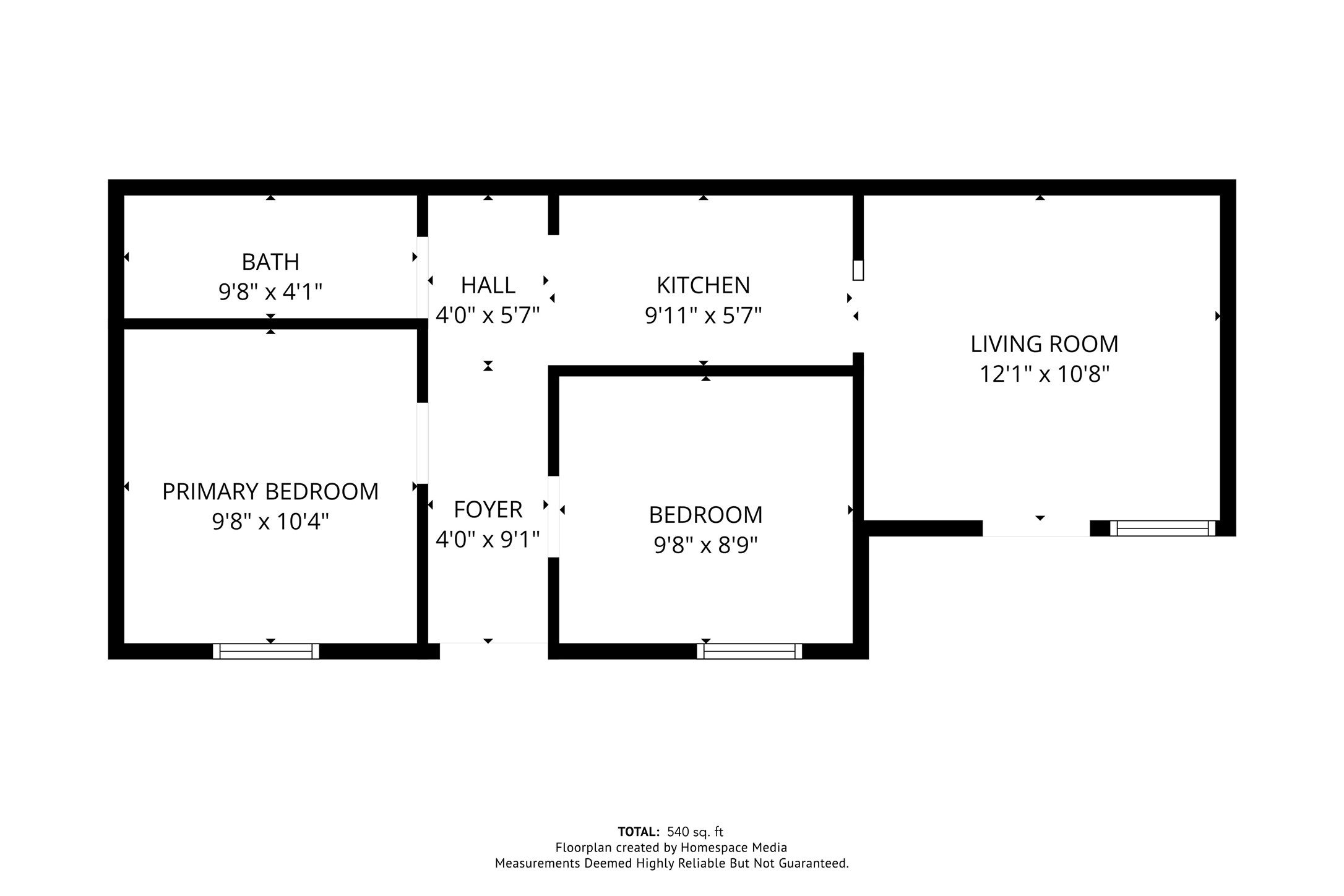 9802 Lum Lane Houston, TX 77078 - Photo 45 of 45 Floor Plan of Guest home!