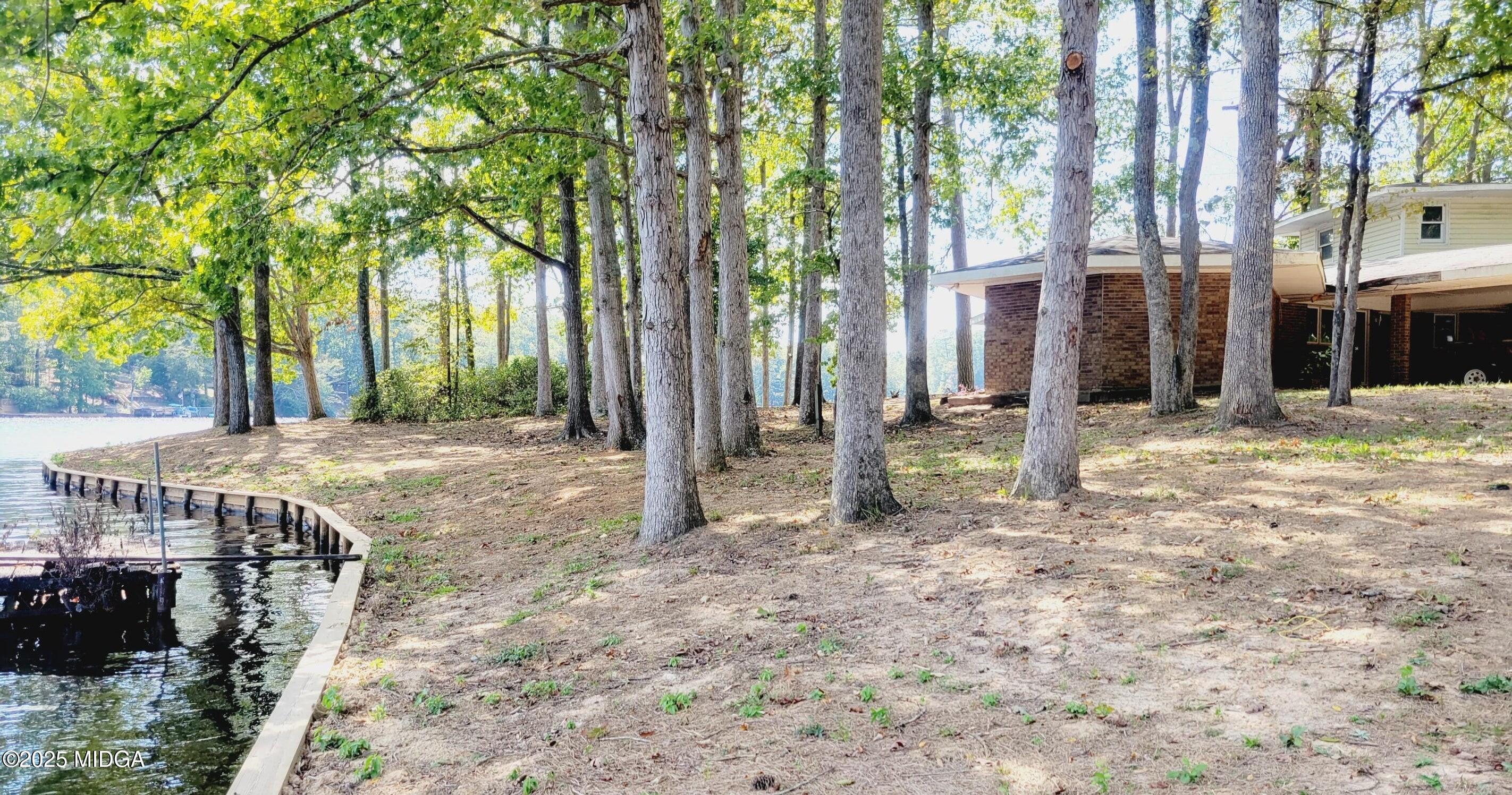 900 South Plantation Parkway Macon, GA 31220 - Photo 21 of 61 a backyard of a house with lots of tall trees
