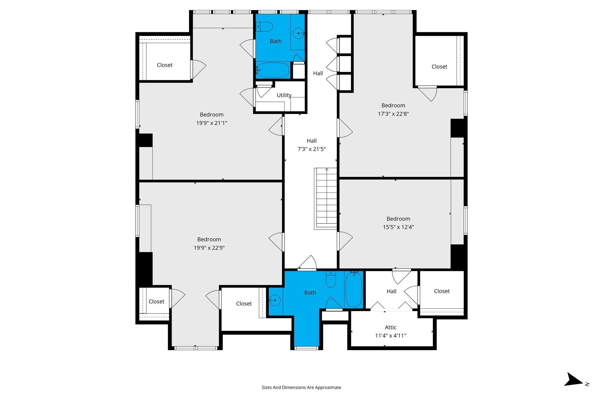 23561 Main Street Fairhope, AL 36532 - Photo 43 of 45 View of home floor plan