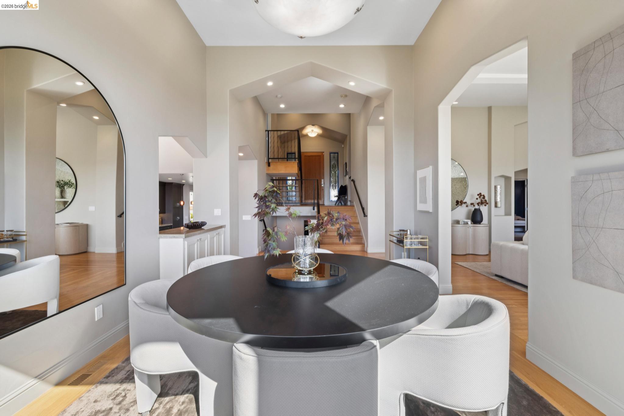 1426 Grand View Drive Berkeley, CA 94705 - Photo 11 of 55 Beautiful surrounds in the dining room