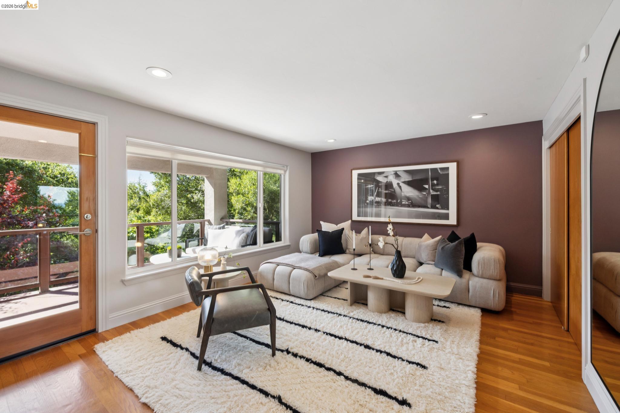 1426 Grand View Drive Berkeley, CA 94705 - Photo 46 of 55 Family room next to Bedroom 4