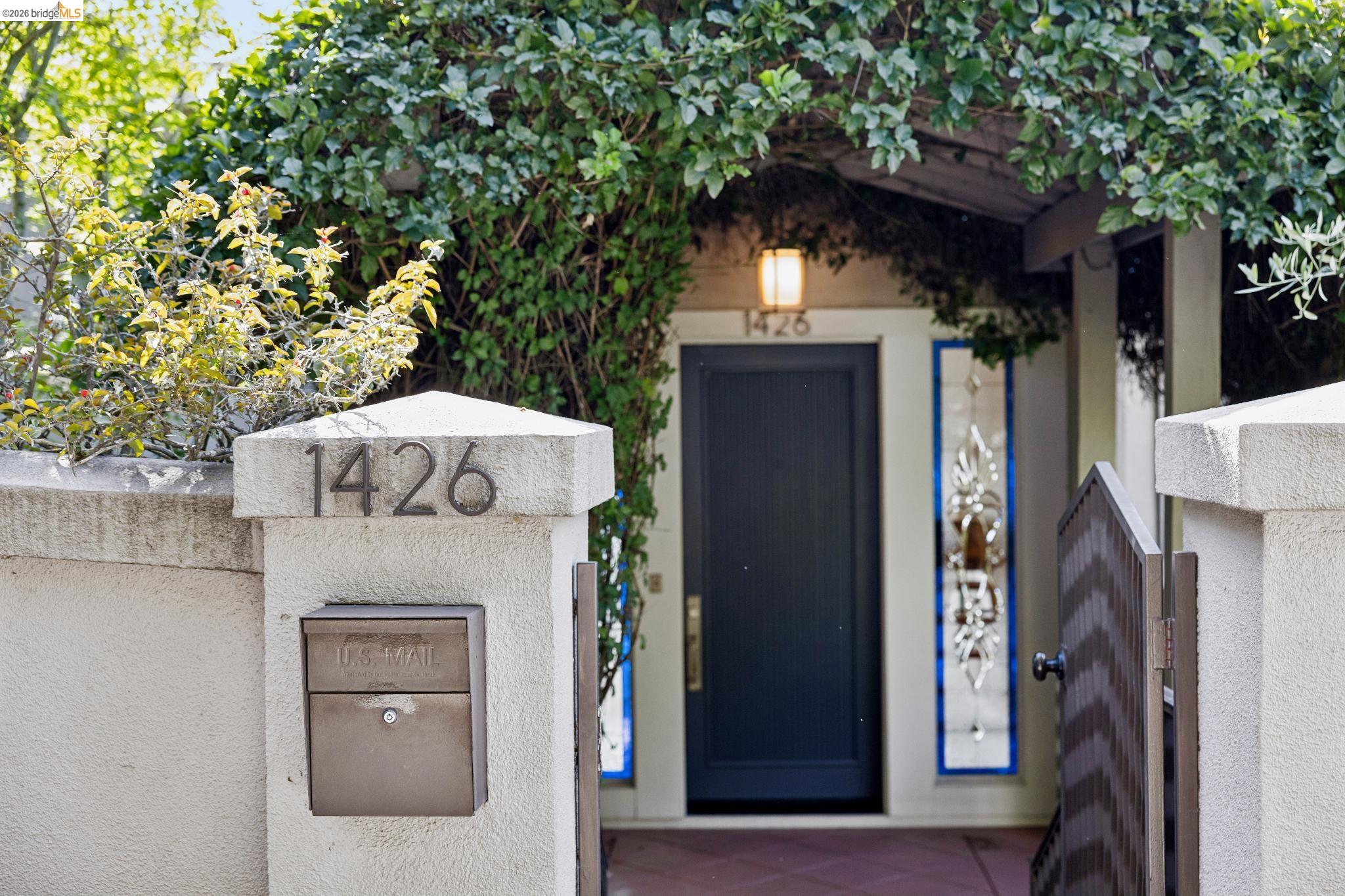 1426 Grand View Drive Berkeley, CA 94705 - Photo 7 of 55 Welcome through the gates to 1426 Grand View!