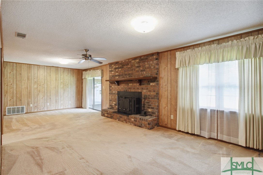 219 George Road Bloomingdale, GA 31302 - Photo 5 of 36 Cozy wood-burning fireplace