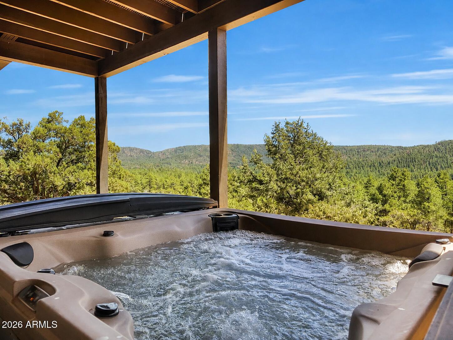 9155 Tomahawk Trail Pine, AZ 85544 - Photo 33 of 39 Hot tub