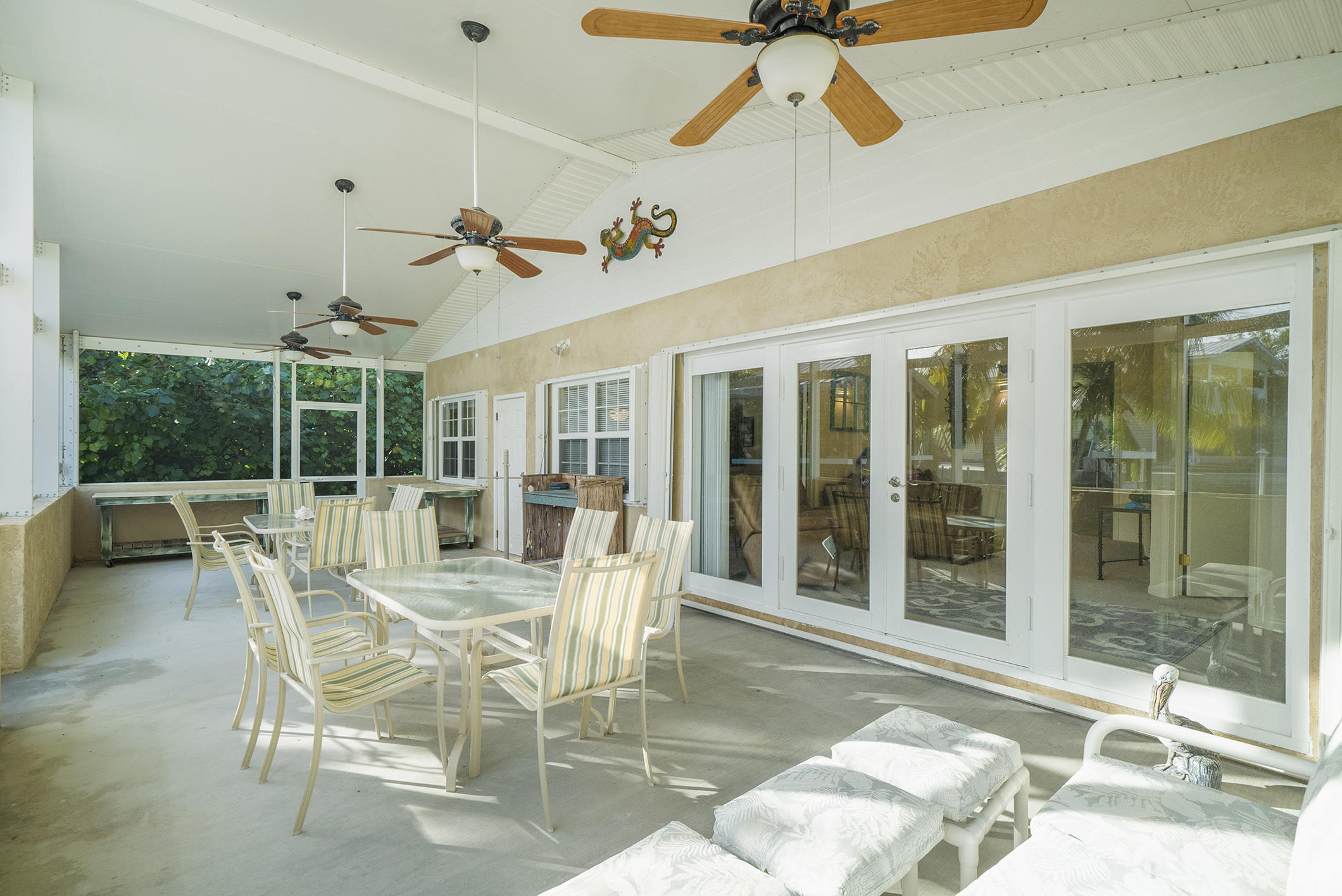 28300 County Road Summerland Key, FL 33042 - Photo 9 of 34 Canal-side screened porch 3