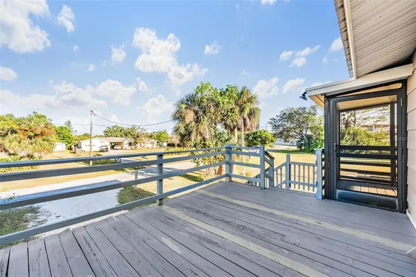 a view of outdoor space with seating area