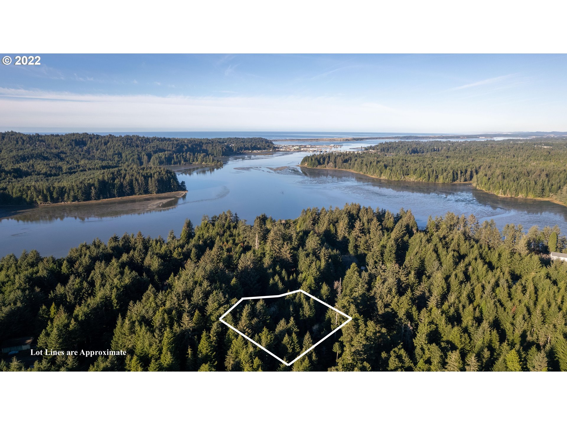 0 Crown Point Road, Unit 1000 Coos Bay, OR 97420 - Photo 4 of 10 a black and white photo of a lake