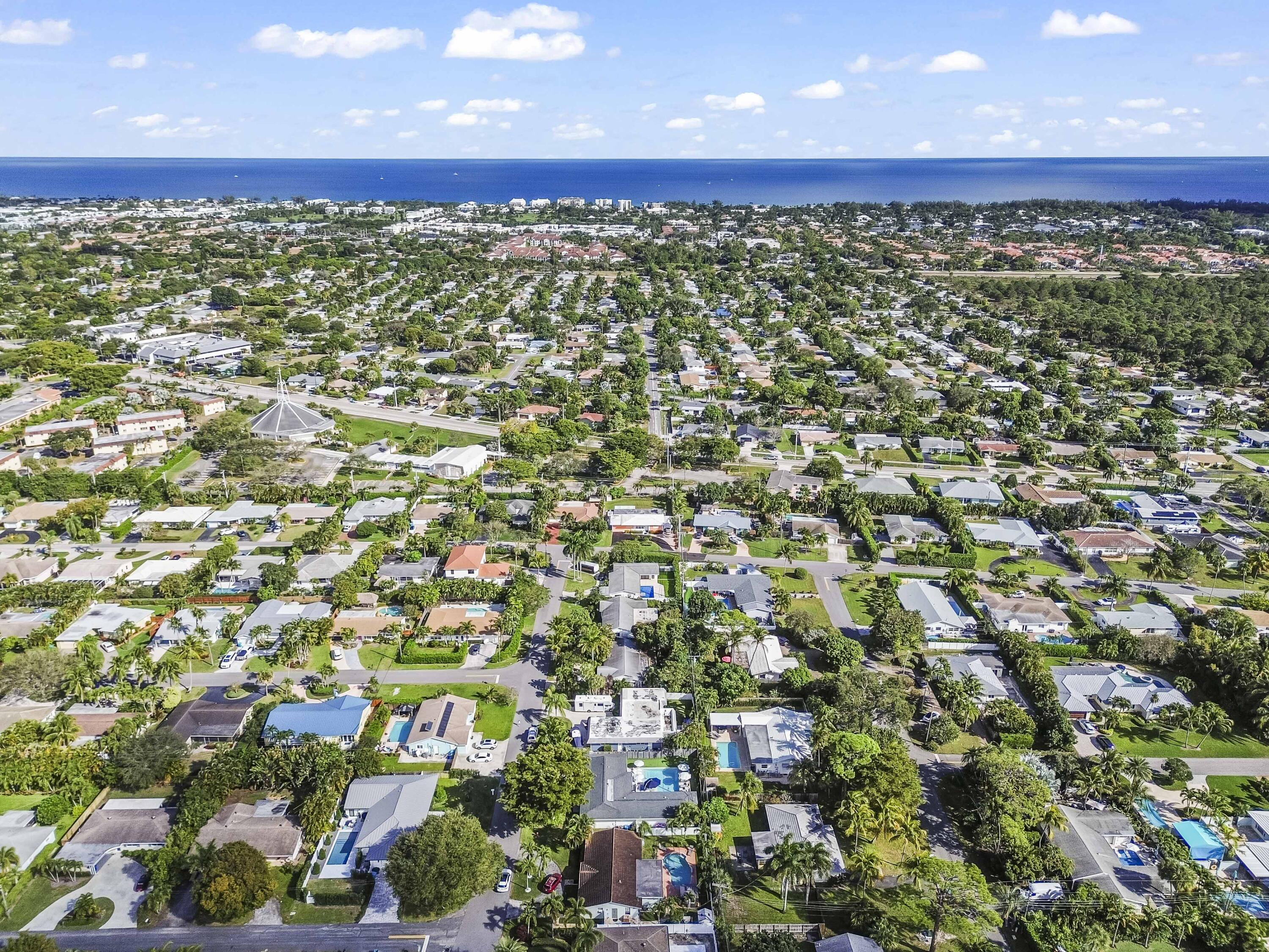 518 Southwest 28th Avenue Boynton Beach, FL 33435 - Photo 47 of 55 45 Aerial 05