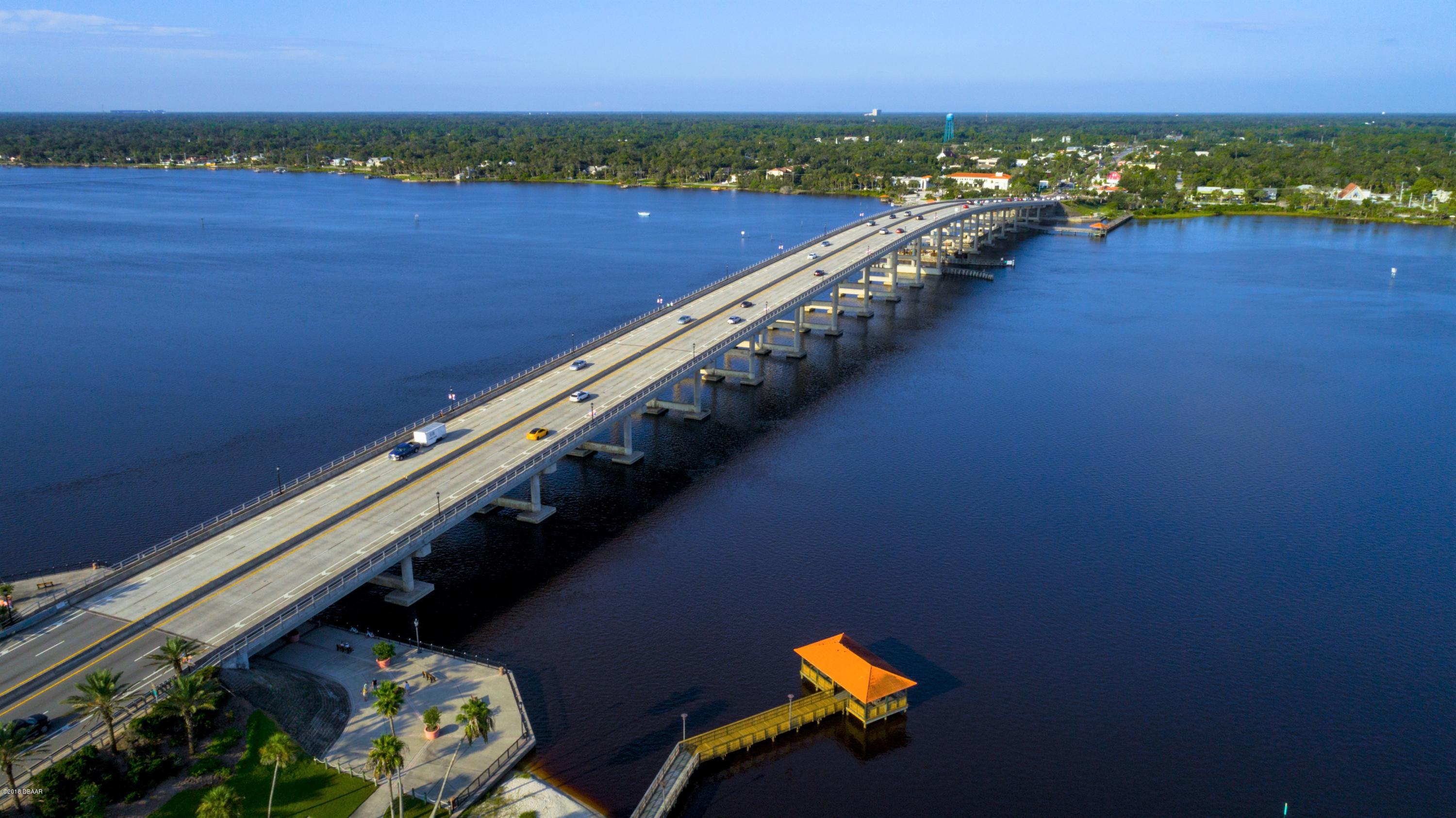 1 John Anderson Drive, Unit 113 Ormond Beach, FL 32176 - Photo 70 of 76 a view of a city skyline from a balcony