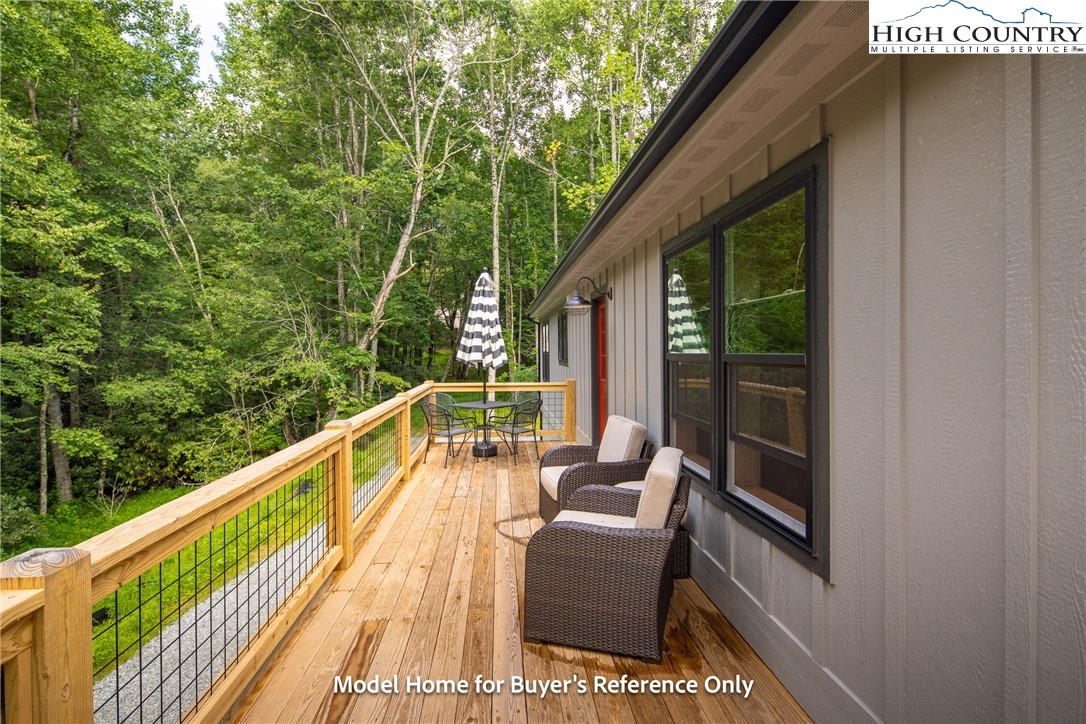 490 Laurelwood Lane Boone, NC 28607 - Photo 22 of 50 a view of balcony with couch