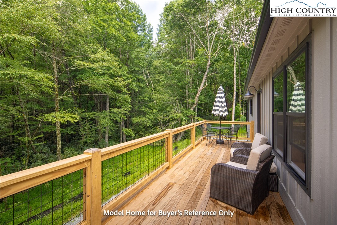 490 Laurelwood Lane Boone, NC 28607 - Photo 23 of 50 a view of balcony with furniture
