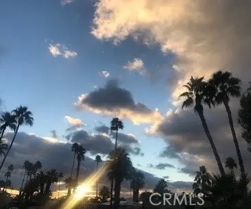 a view of a lake in a city