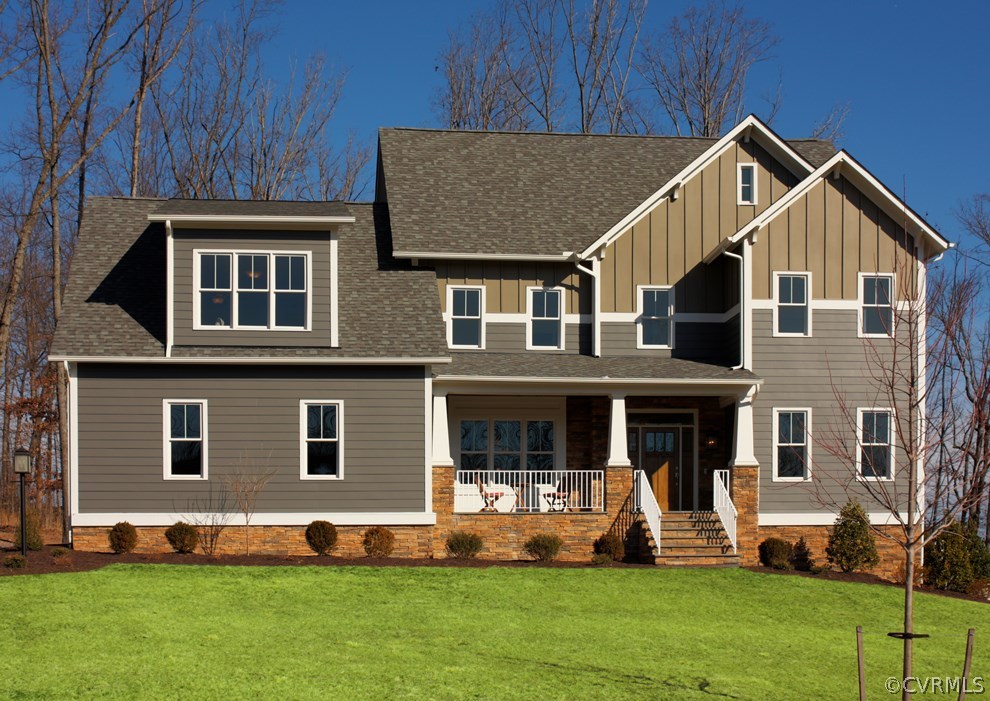 3324 Handley Road Midlothian, VA 23113 - Photo 1 of 24 a front view of a house with a yard
