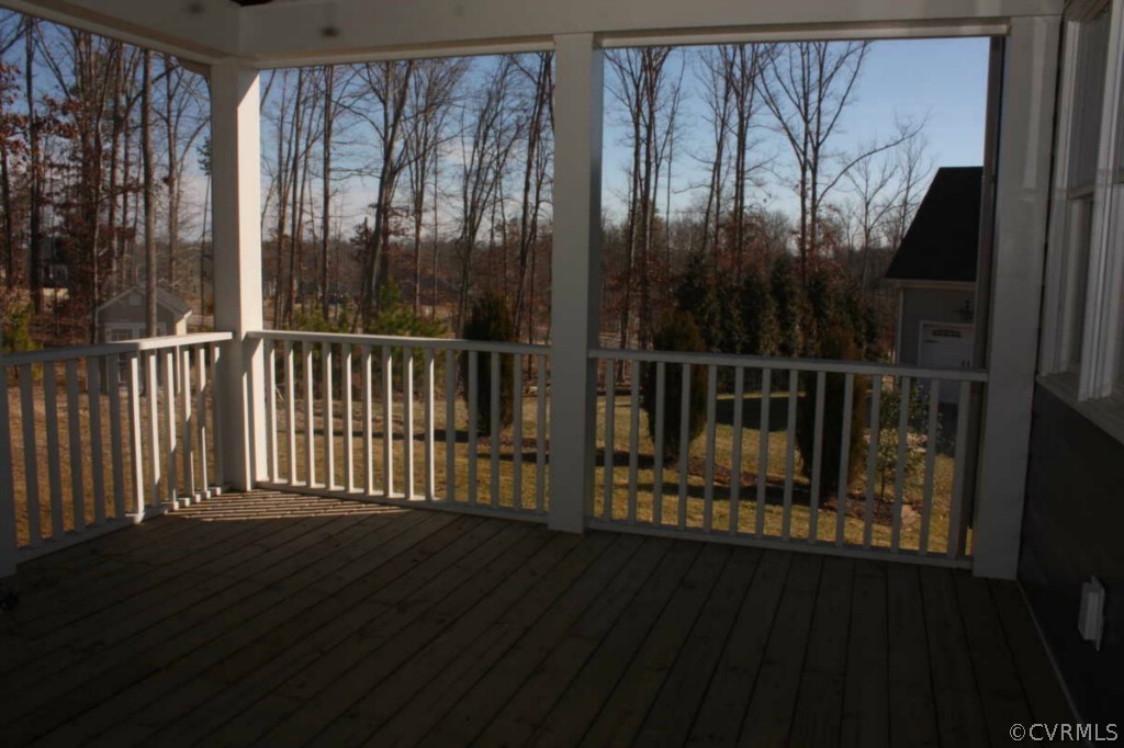 3324 Handley Road Midlothian, VA 23113 - Photo 24 of 24 a view of balcony with wooden floor