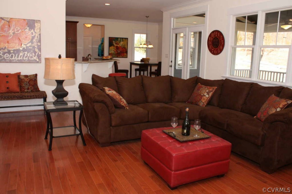 3324 Handley Road Midlothian, VA 23113 - Photo 9 of 24 a living room with furniture and a large window