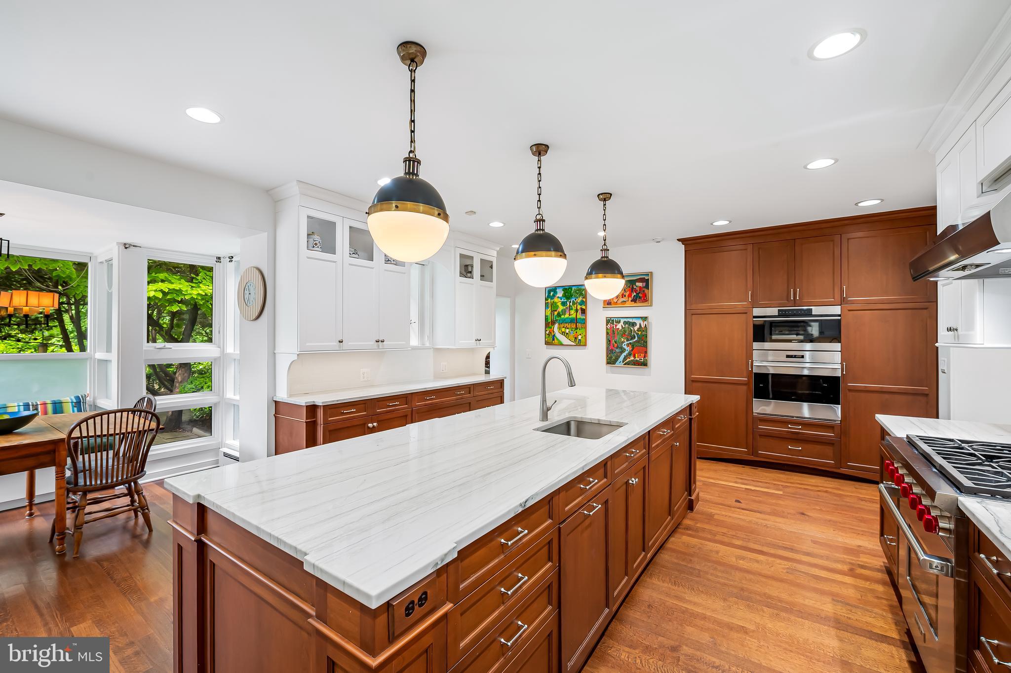 6 Meadow Road Baltimore, MD 21212 - Photo 16 of 53 a large kitchen with kitchen island a large island in it