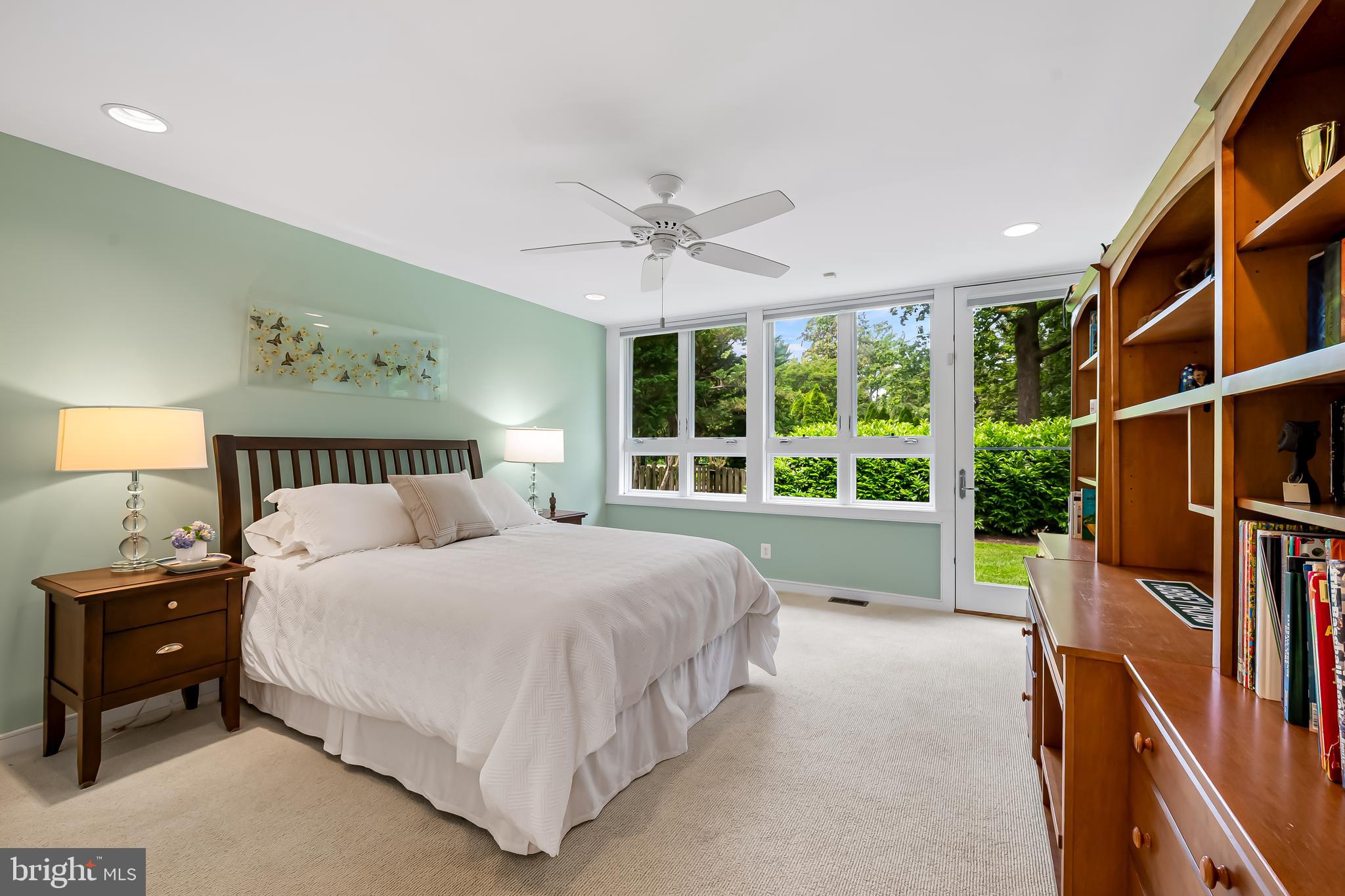 6 Meadow Road Baltimore, MD 21212 - Photo 33 of 53 a bedroom with a bed and a large window