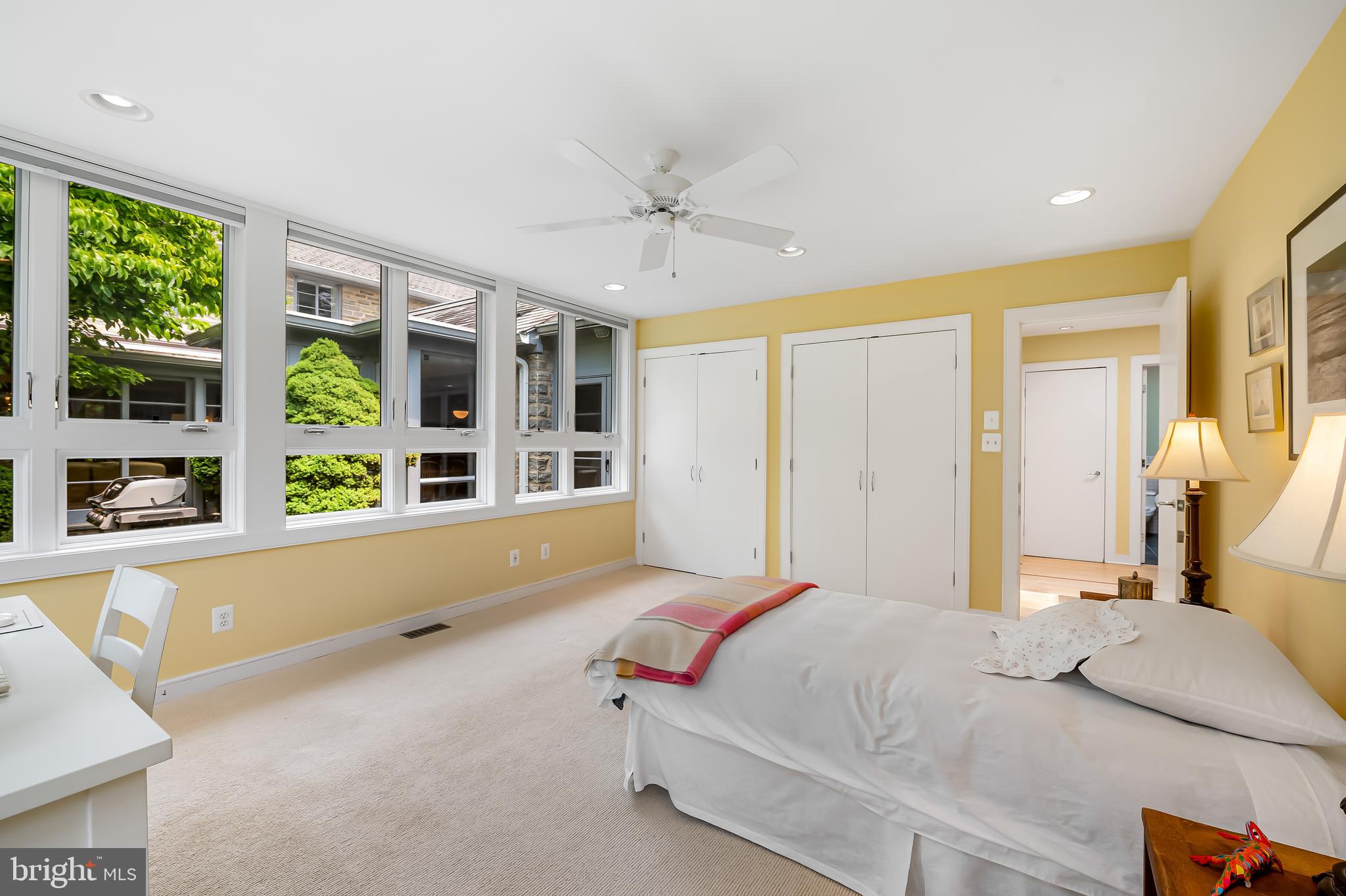 6 Meadow Road Baltimore, MD 21212 - Photo 37 of 53 a bedroom with a bed and a large window