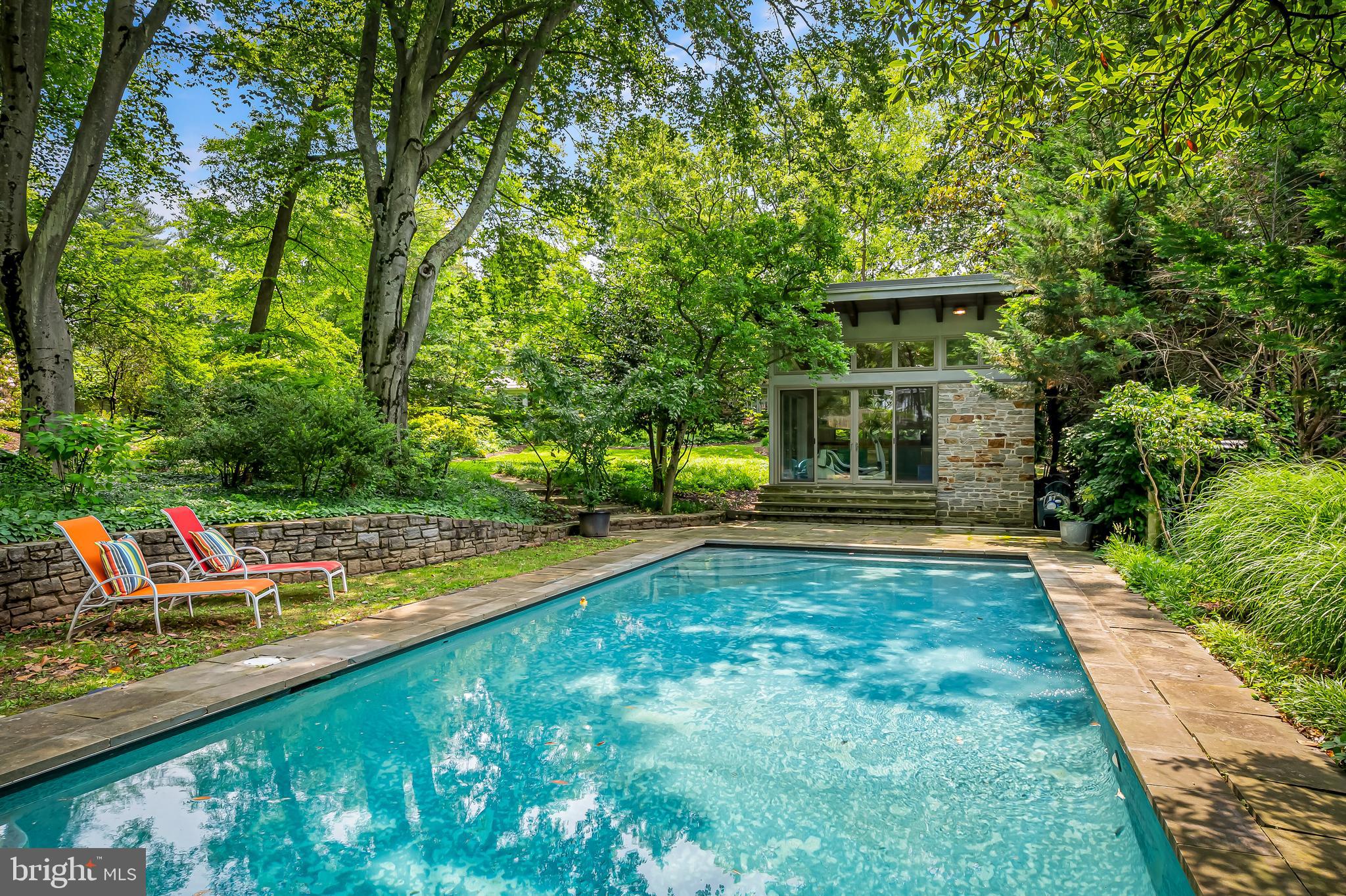 6 Meadow Road Baltimore, MD 21212 - Photo 44 of 53 Pool house and heated swimming pool