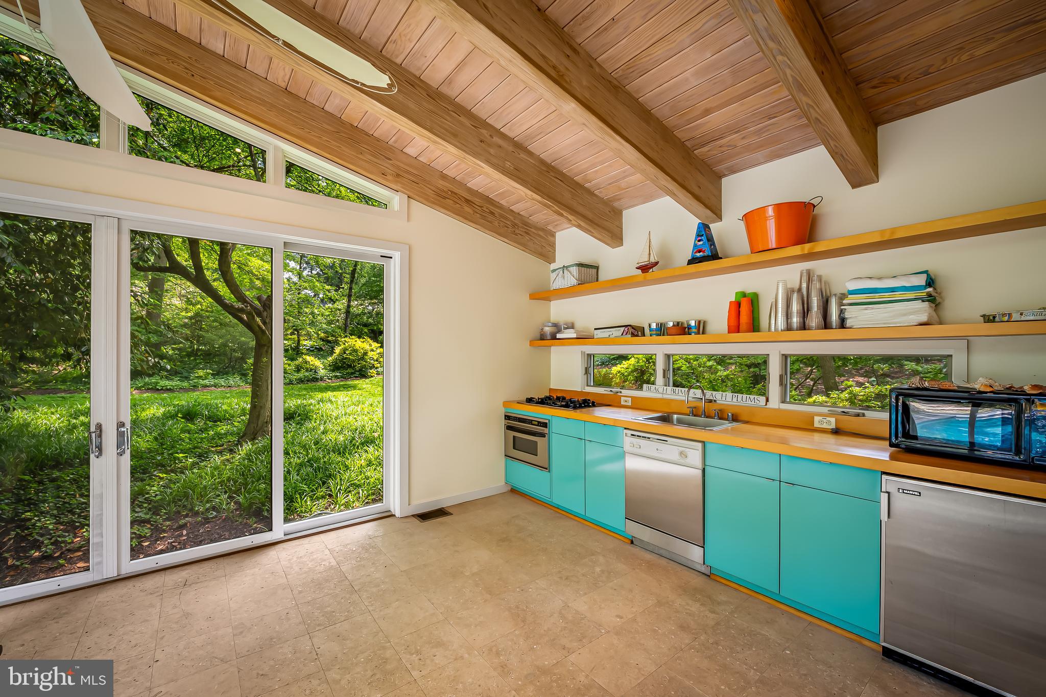 6 Meadow Road Baltimore, MD 21212 - Photo 48 of 53 a kitchen with stainless steel appliances granite countertop a sink and cabinets