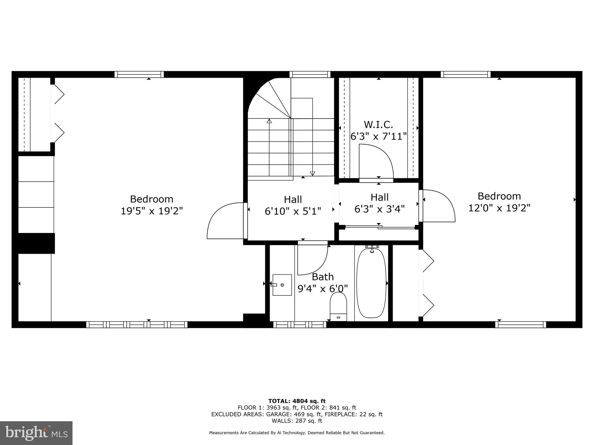 6 Meadow Road Baltimore, MD 21212 - Photo 53 of 53 2nd Floor Plan