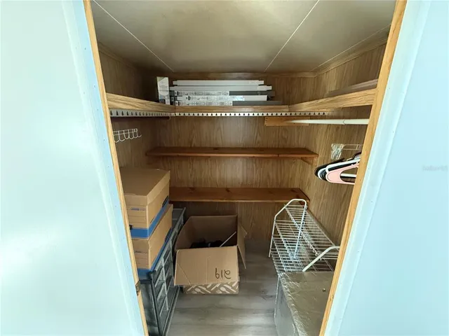 a close view of utility room