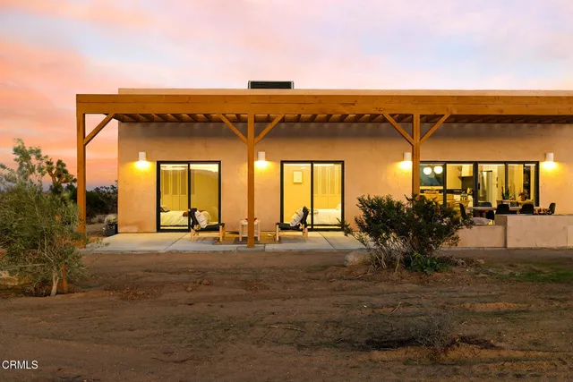 a view of living room with patio