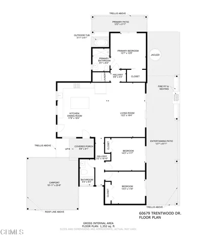 $679,000 | 60679 Trentwood Drive, Joshua Tree, CA 92252