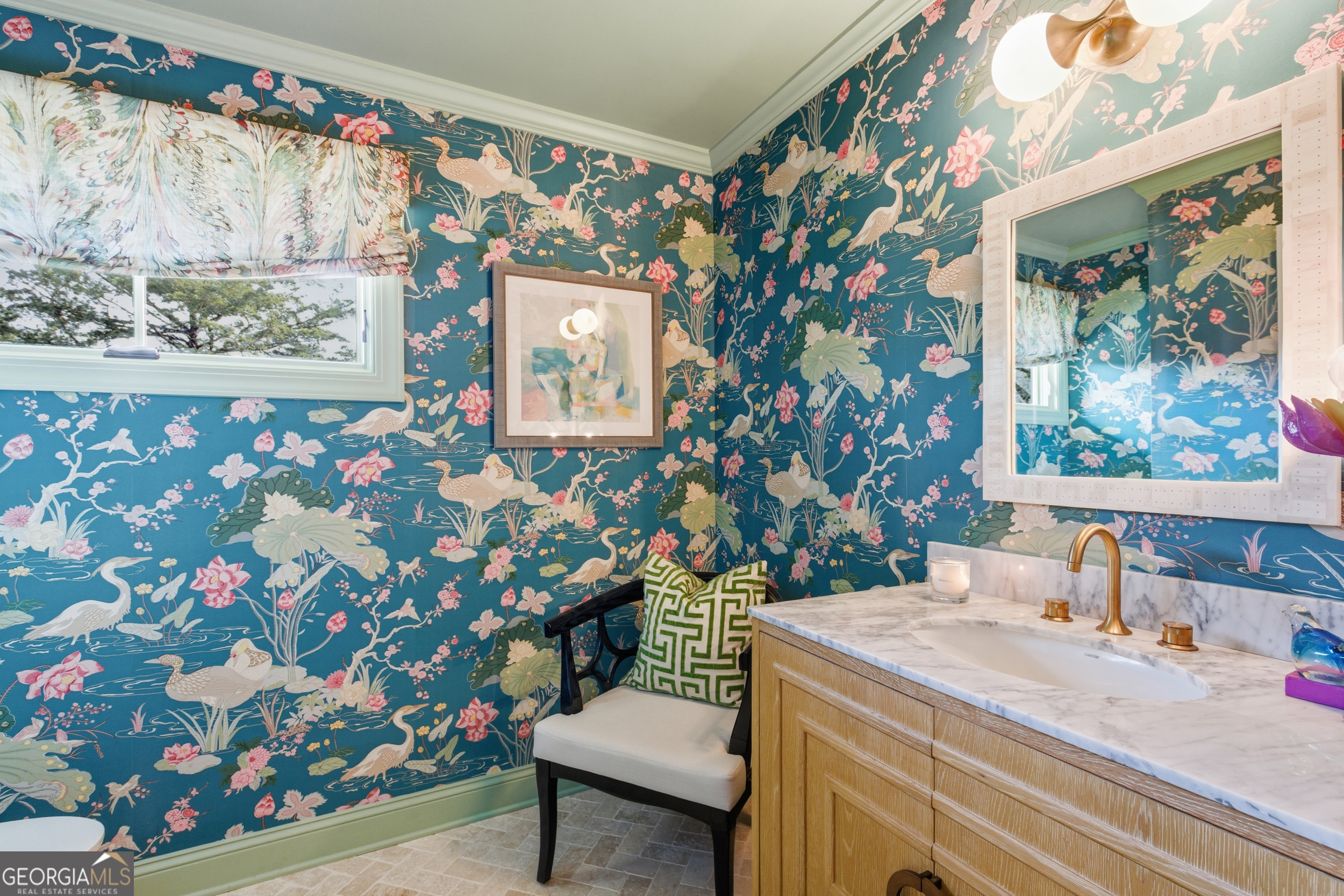 125 Maple Street Cornelia, GA 30531 - Photo 23 of 44 a bathroom with a sink mirror and vanity