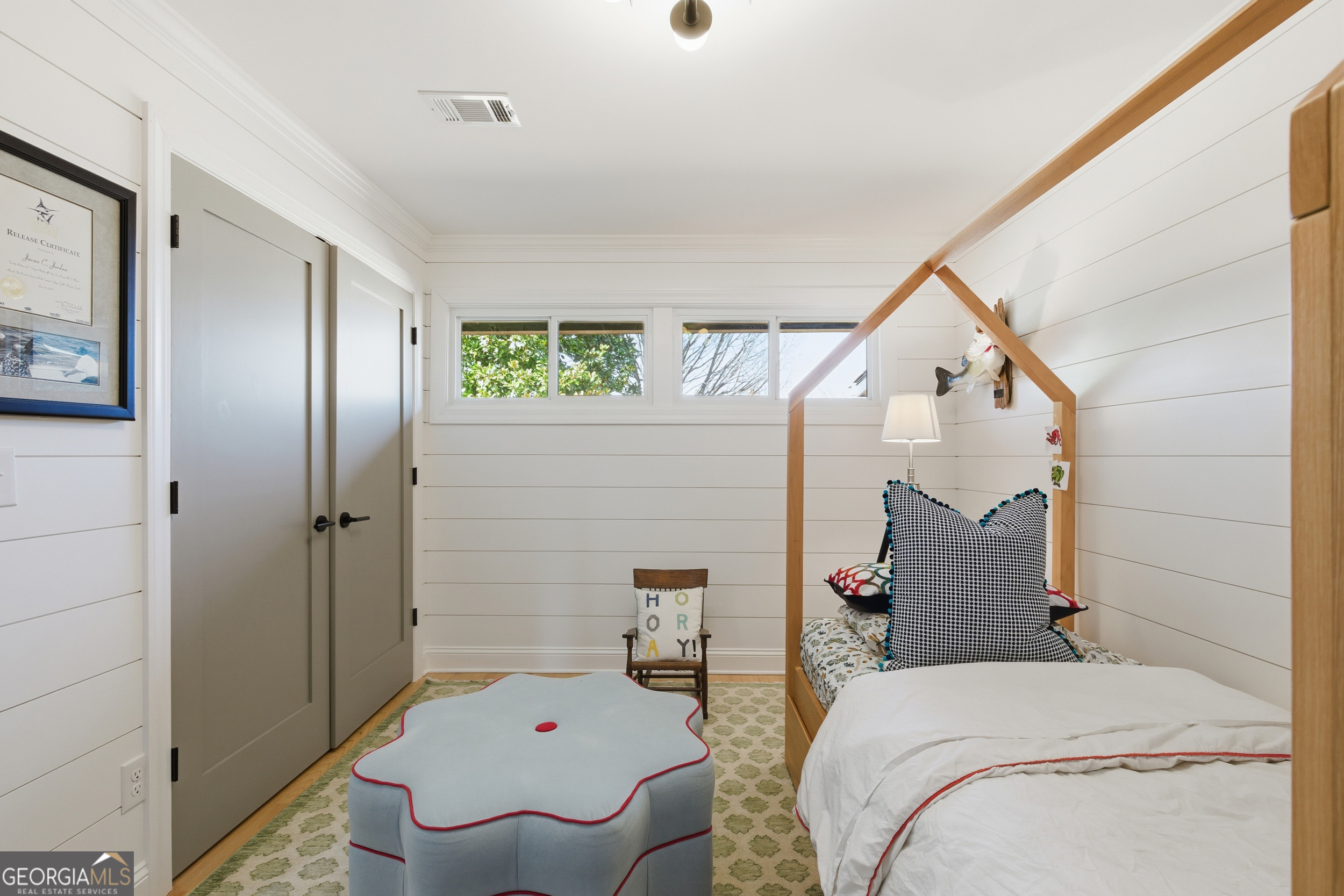 125 Maple Street Cornelia, GA 30531 - Photo 34 of 44 a bathroom with a sink mirror vanity and toilet
