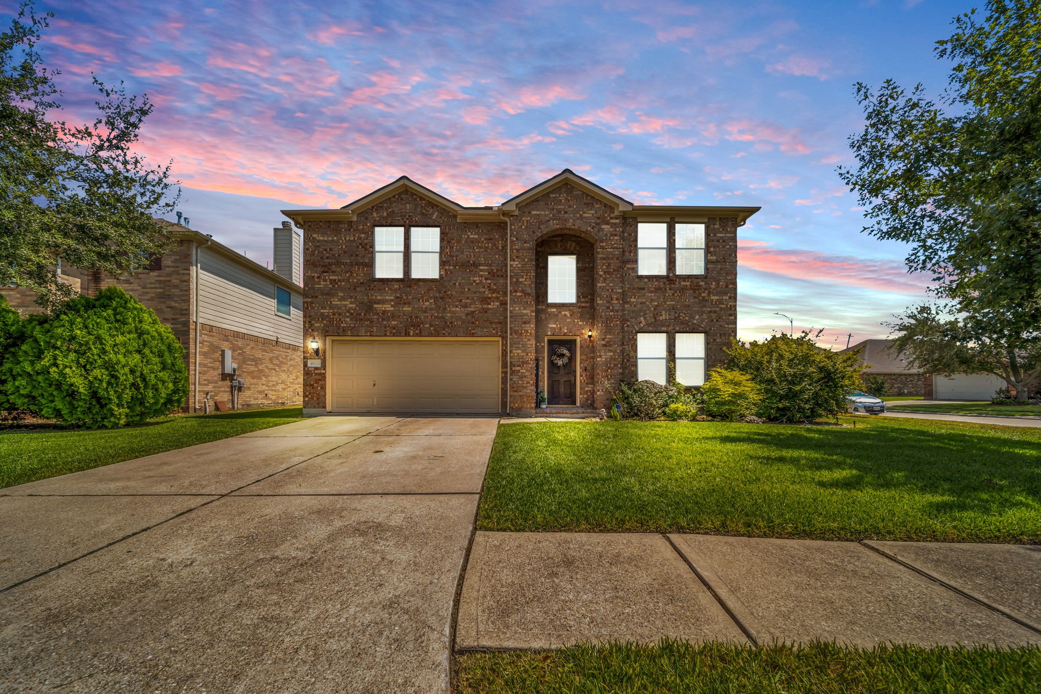 4502 Baron Road Baytown, TX 77521 - Photo 25 of 25 a front view of a house with a yard
