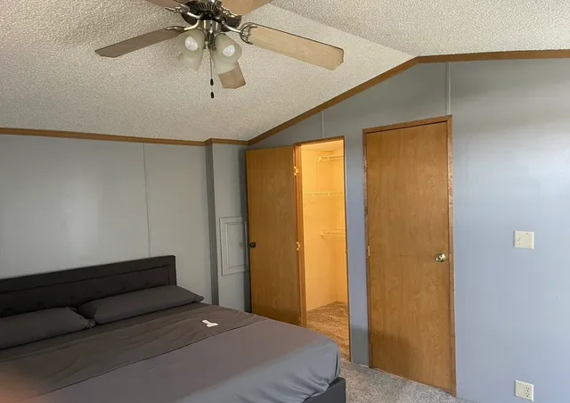 a bathroom with a sink a mirror and a shower
