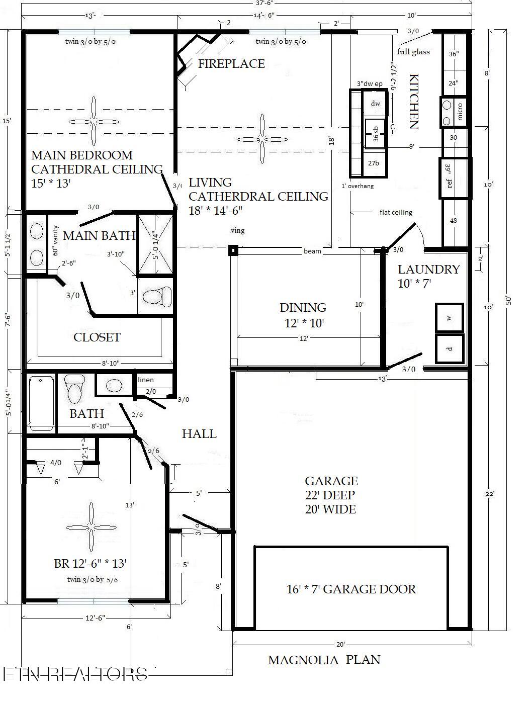 540 Henderson Road, Unit 26 Pigeon Forge, TN 37862 - Photo 38 of 41 Magnolia Plan