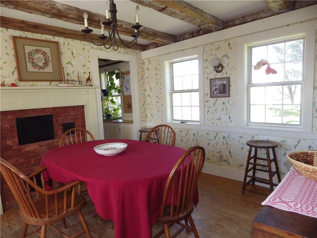 227 Guptill Road Belgrade, ME 04917 - Photo 6 of 31 Dining room with wood floors and...