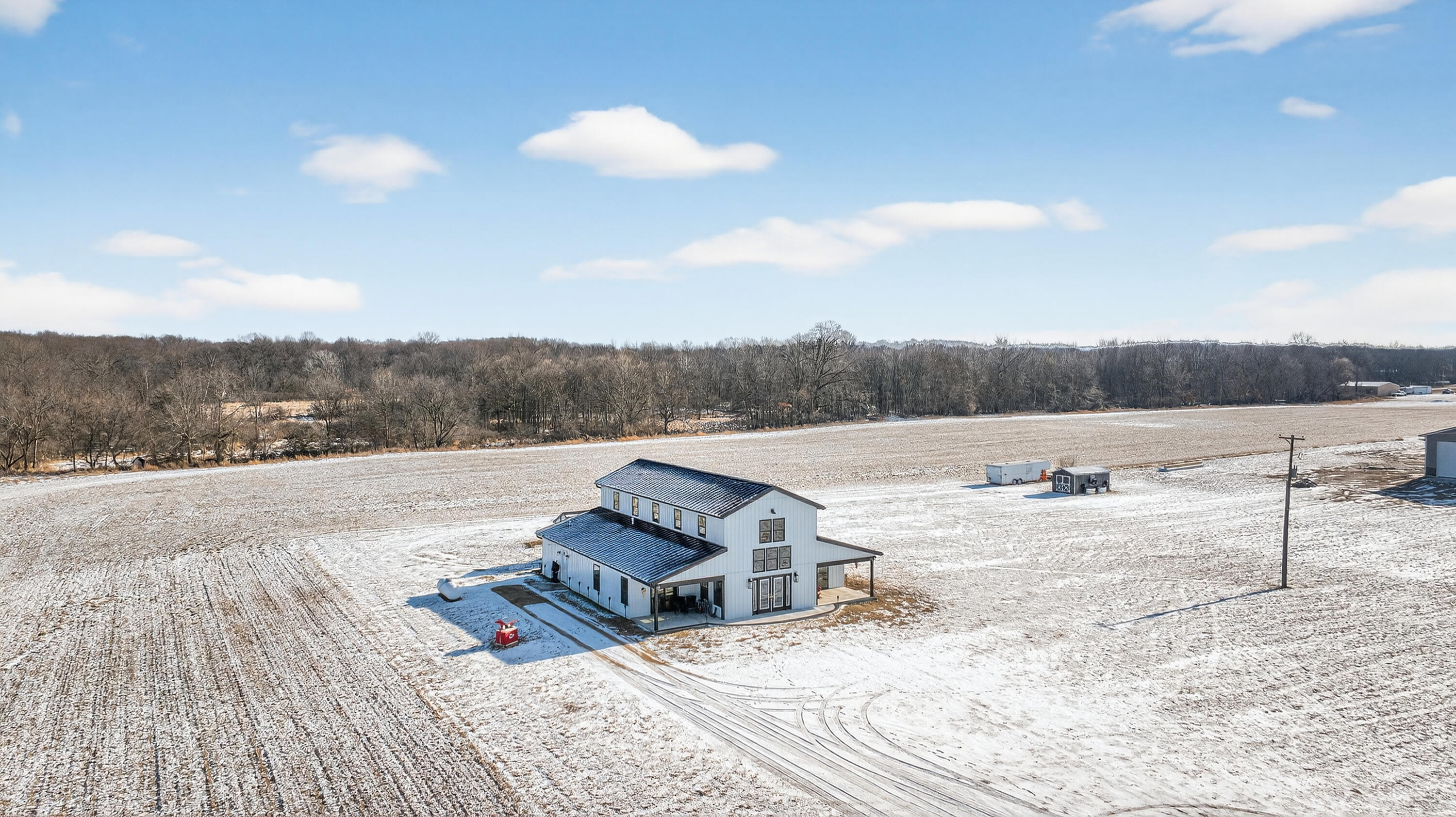 6418 Kennedy Road Munith, MI 49259 - Photo 38 of 52 003_6418 Kennedy Rd Munith MI (Aerial) -