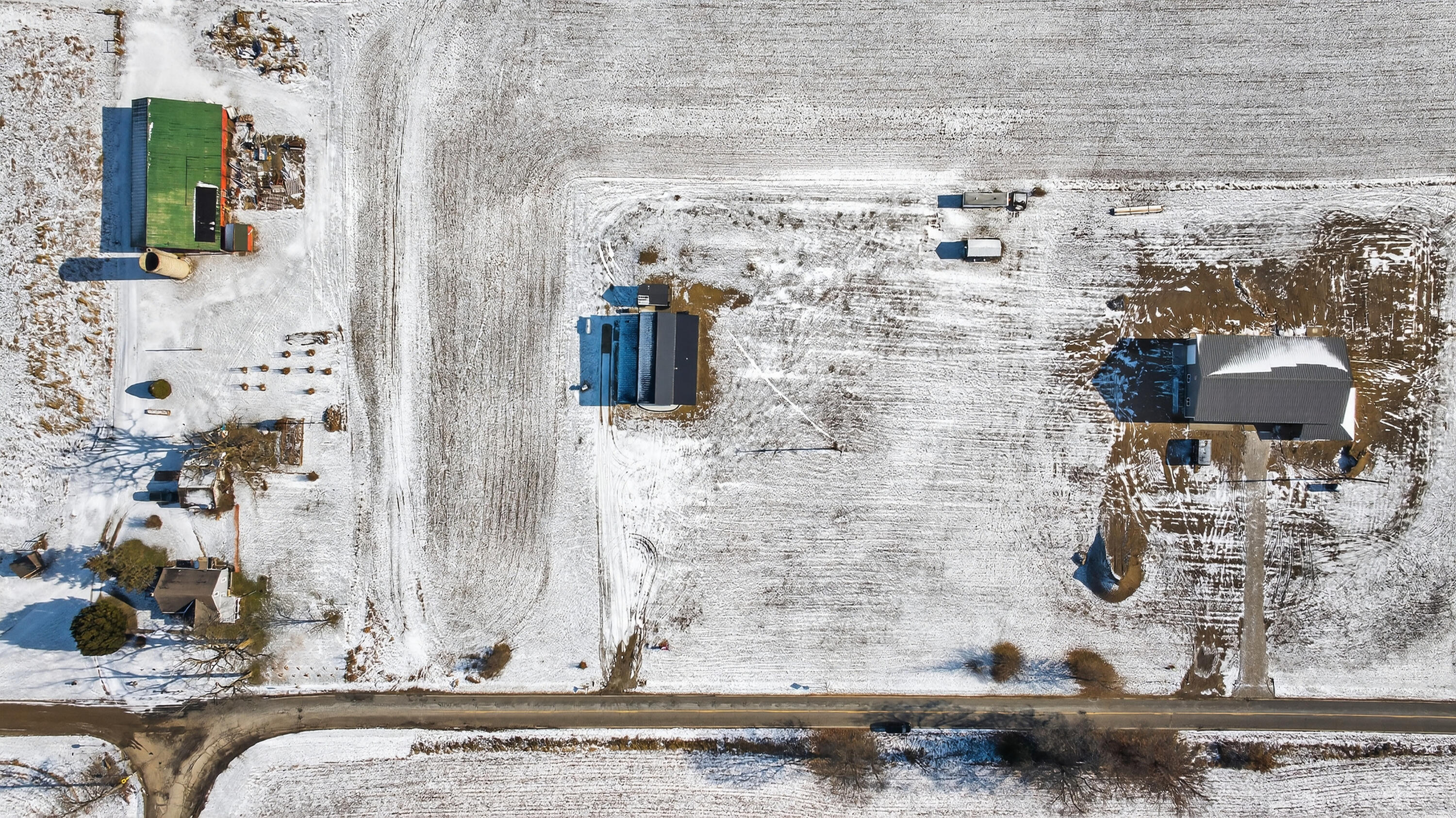 6418 Kennedy Road Munith, MI 49259 - Photo 39 of 52 004_6418 Kennedy Rd Munith MI (Aerial) -