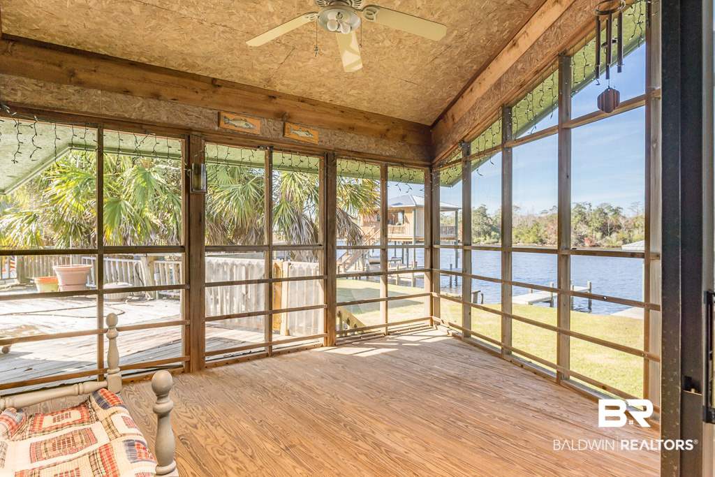 14383 Riverside Drive Magnolia Springs, AL 36555 - Photo 18 of 35 Screened Porch