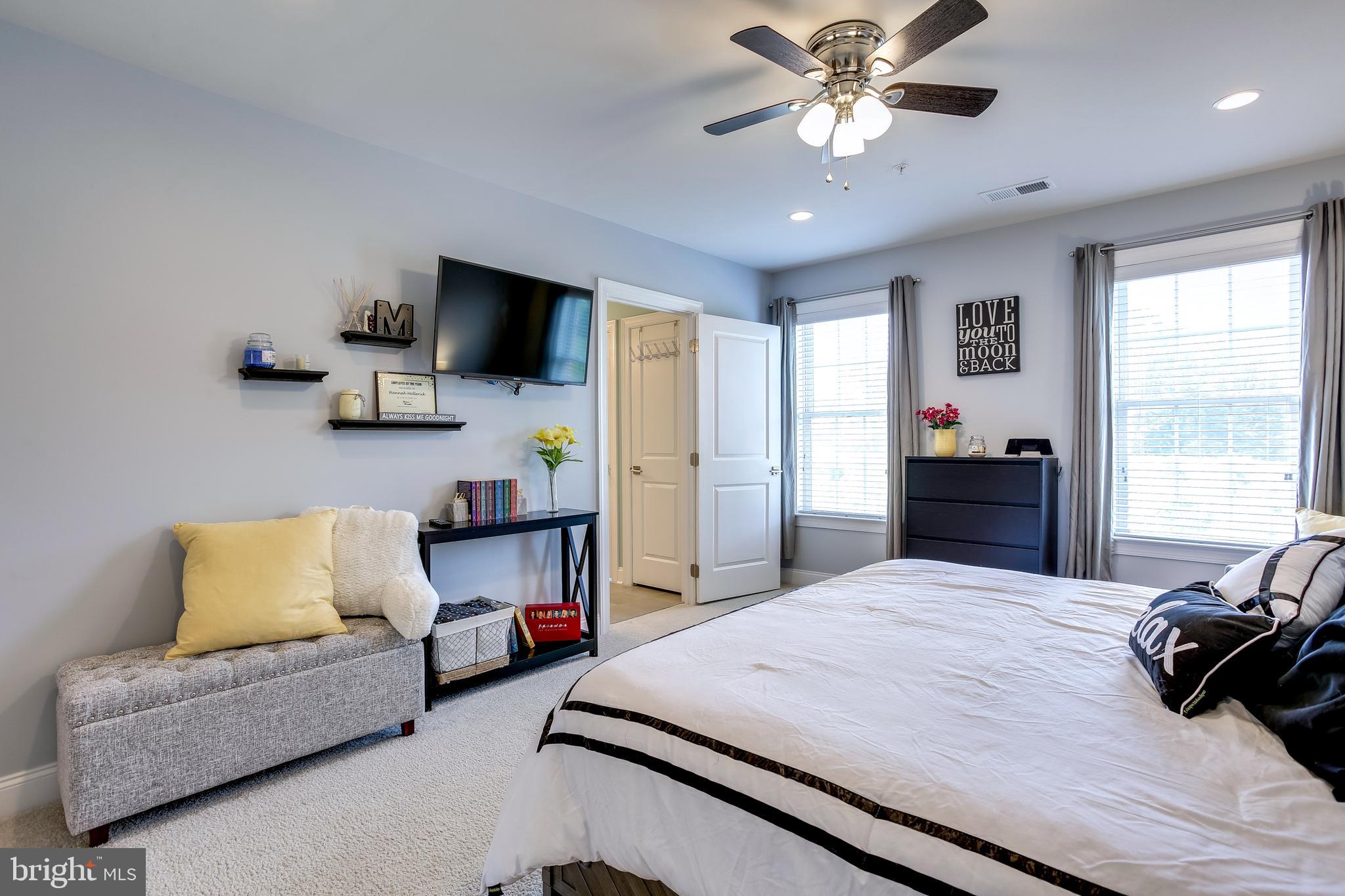 2546 Cherry Tree Road Hanover, MD 21076 - Photo 12 of 32 Master bedroom with 2 closets (1 walk-in)