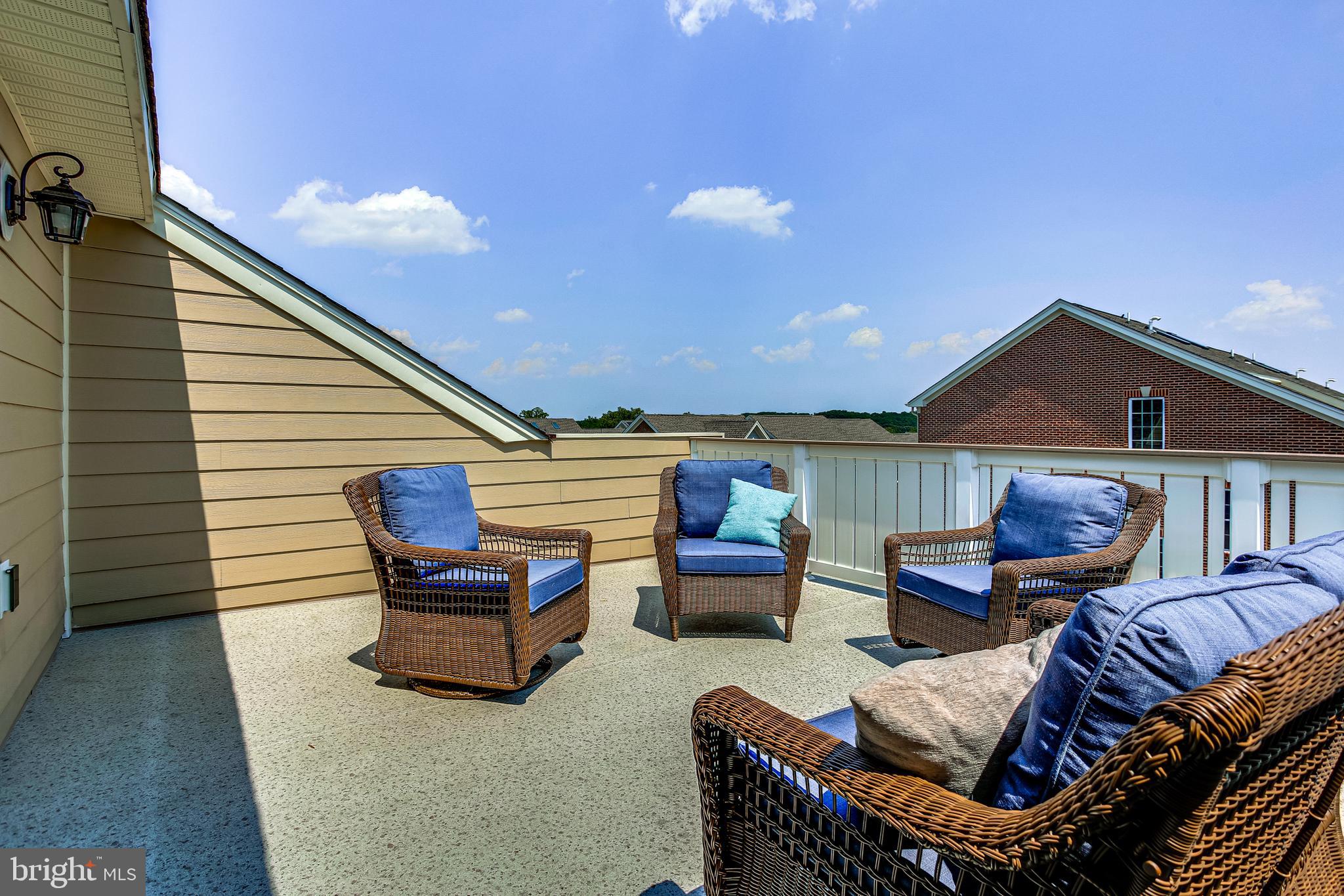 2546 Cherry Tree Road Hanover, MD 21076 - Photo 29 of 32 upper deck with privacy walls