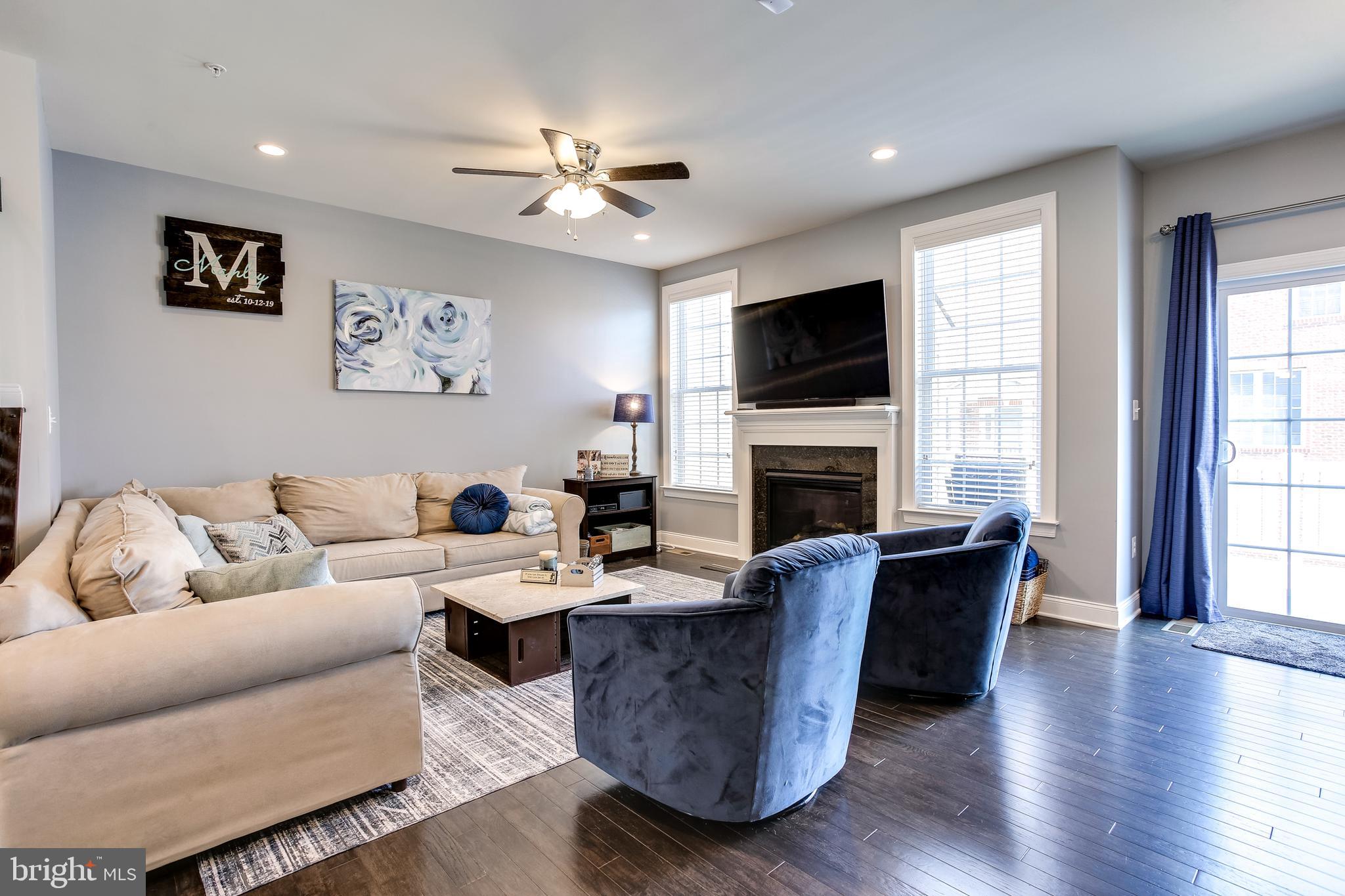 2546 Cherry Tree Road Hanover, MD 21076 - Photo 8 of 32 Living room w/Gas Fireplace