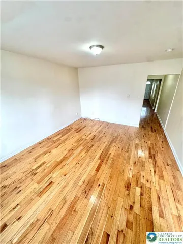 a view of empty room